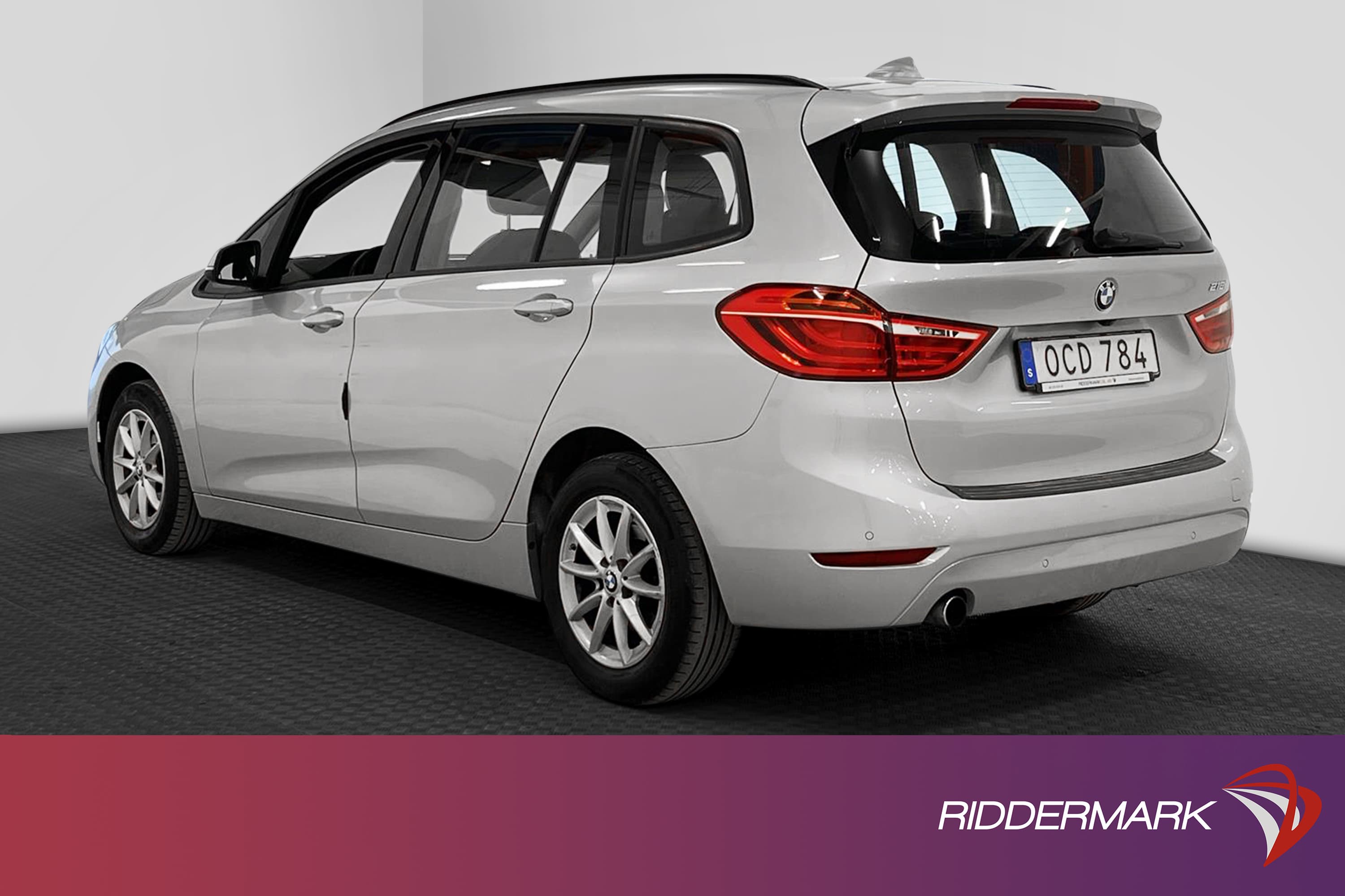 BMW 218i Gran Tourer 136hk 7 Sits Hifi B-Kam Låg Skatt