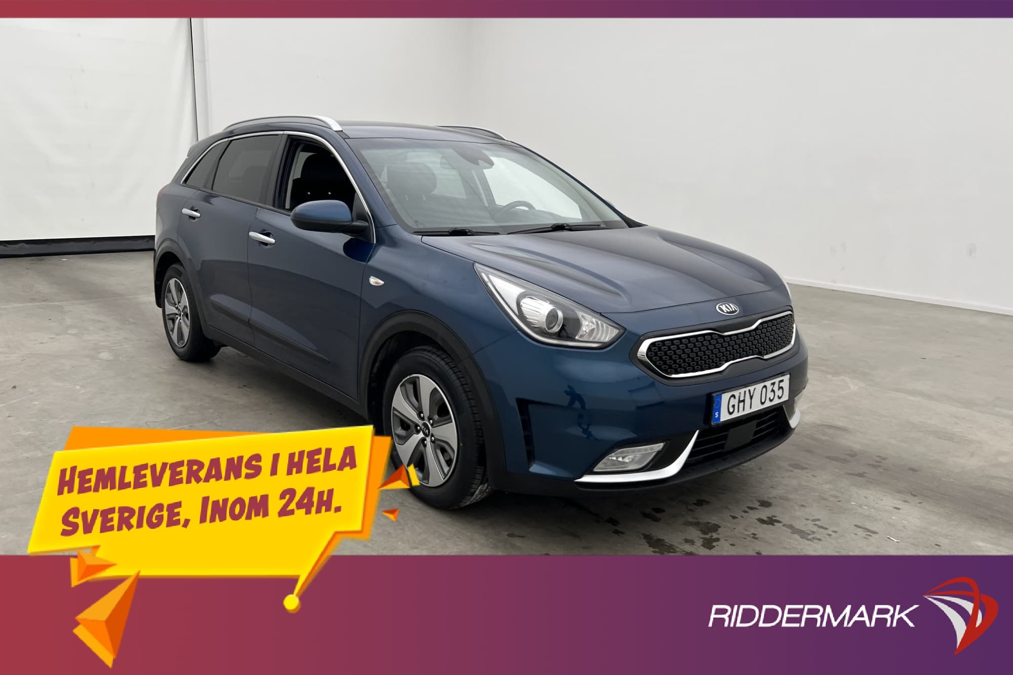 Kia Niro Hybrid 141hk Advance Plus Värmare Kamera MOMS