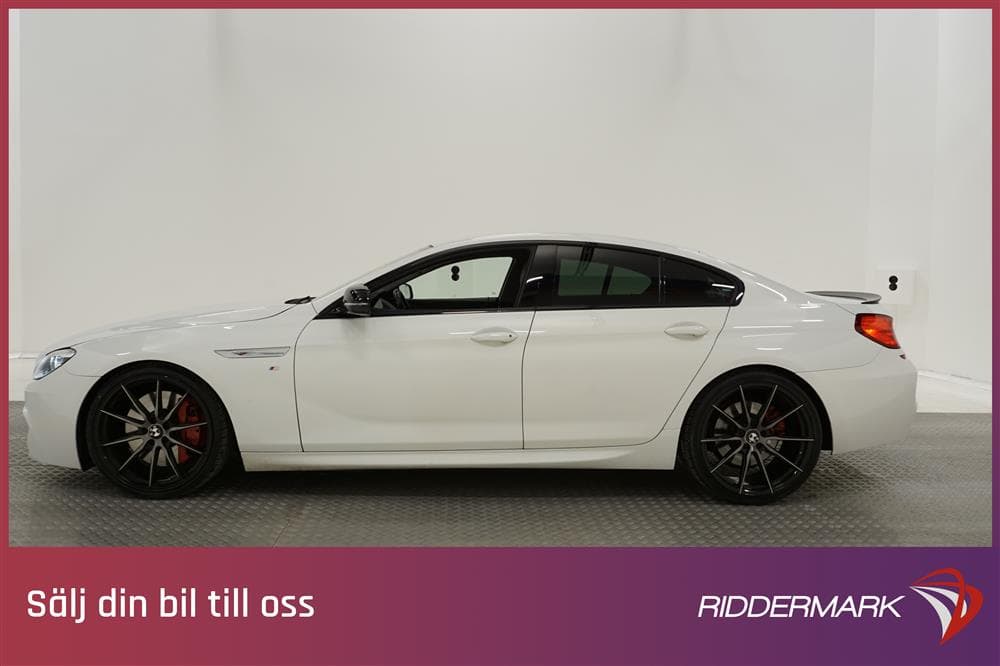 BMW 640d Gran Coupé 313hk M-Sport Laser Navigationexteriör