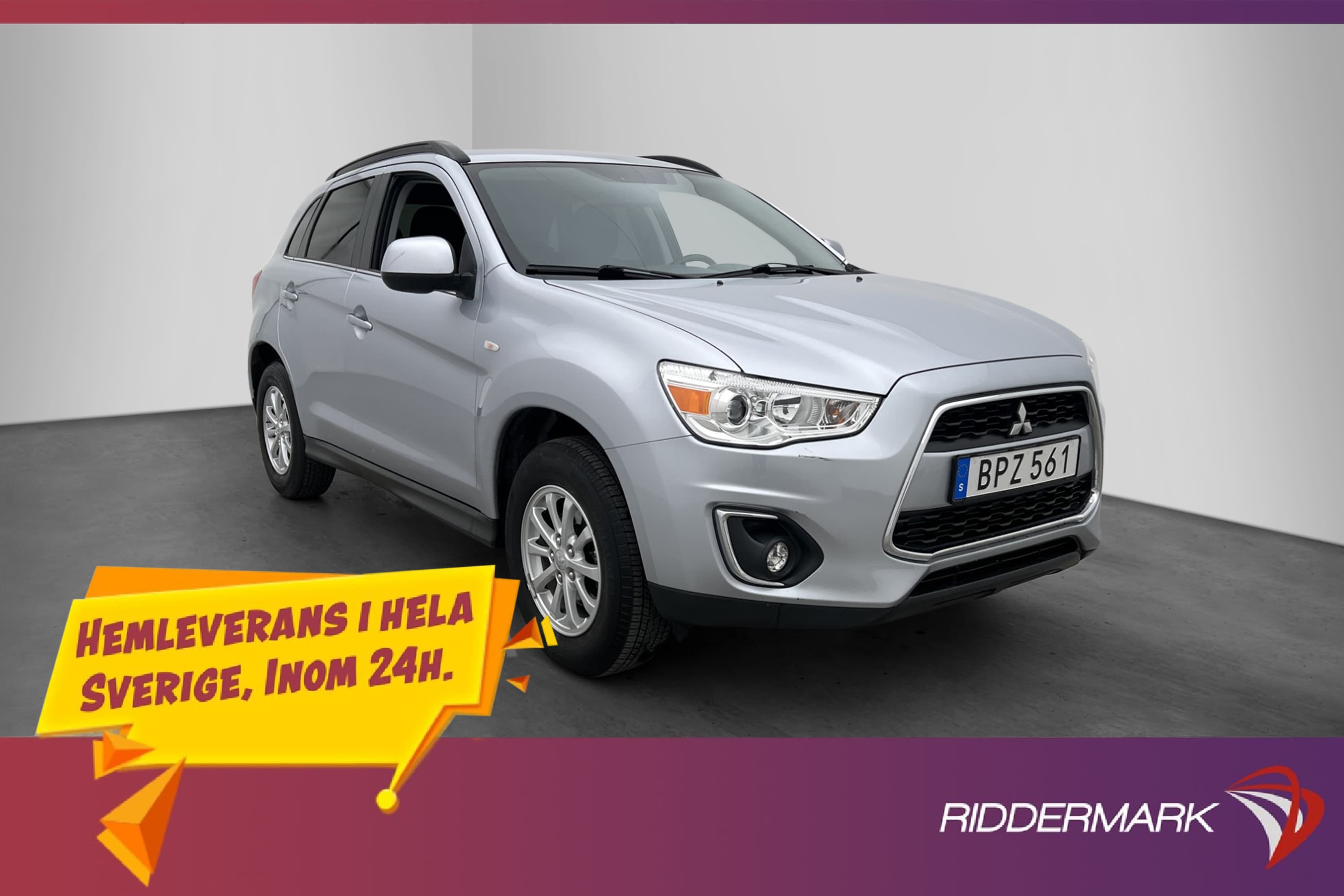 Mitsubishi ASX 1.6 117hk City Plus Farthållare 1-Brukare