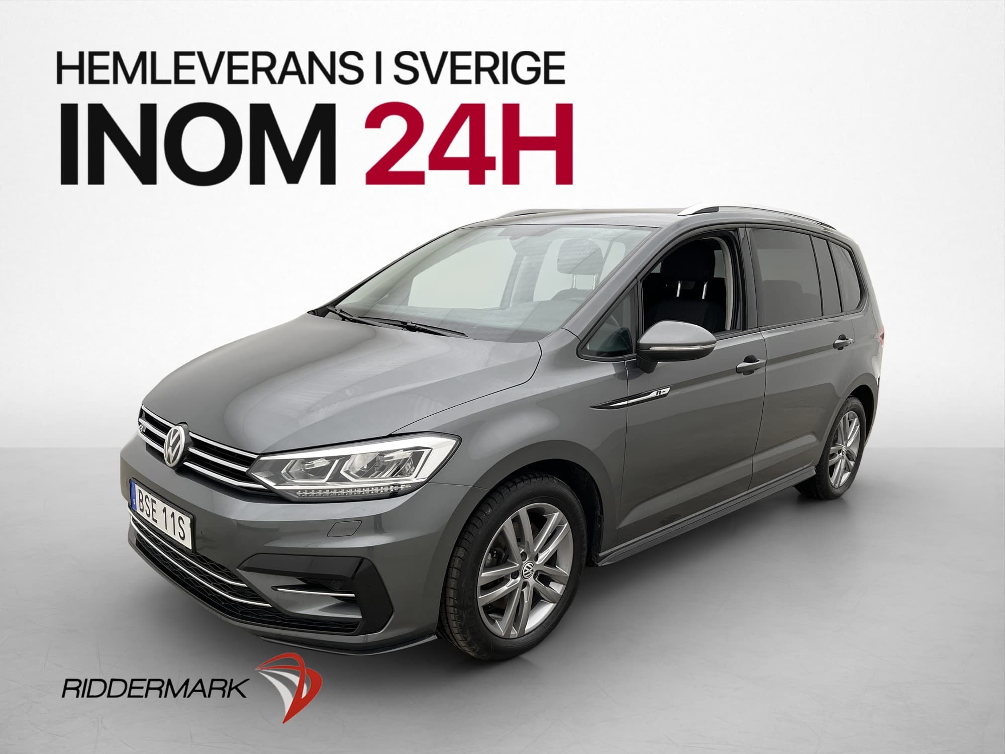 Volkswagen Touran 1.5 TSI R-Line 7-Sits B-Kamera P-Värm Drag