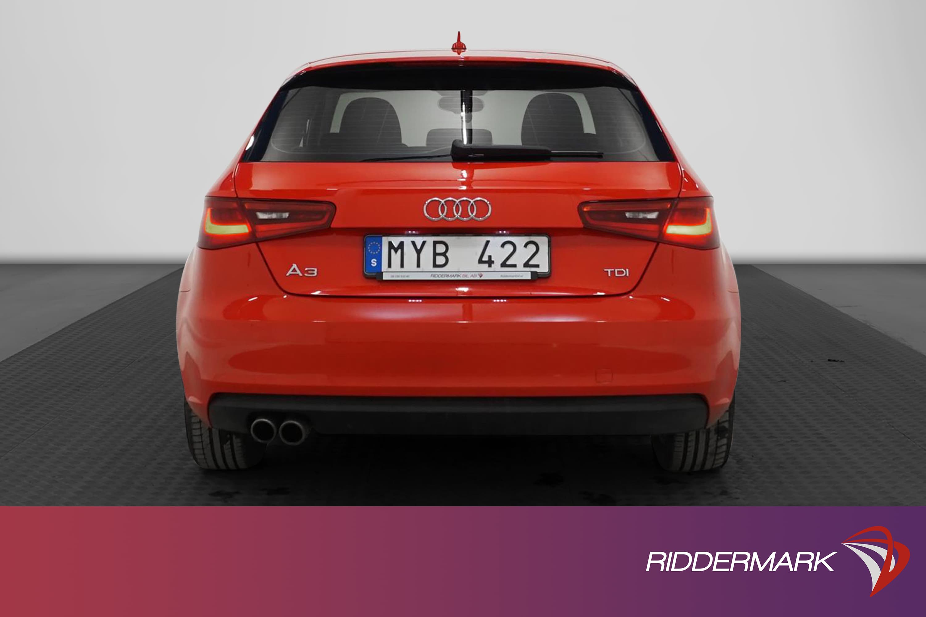 Audi A3 2.0 TDI 150hk Ambition M&K-Värmare Välserv 0,41l/mil