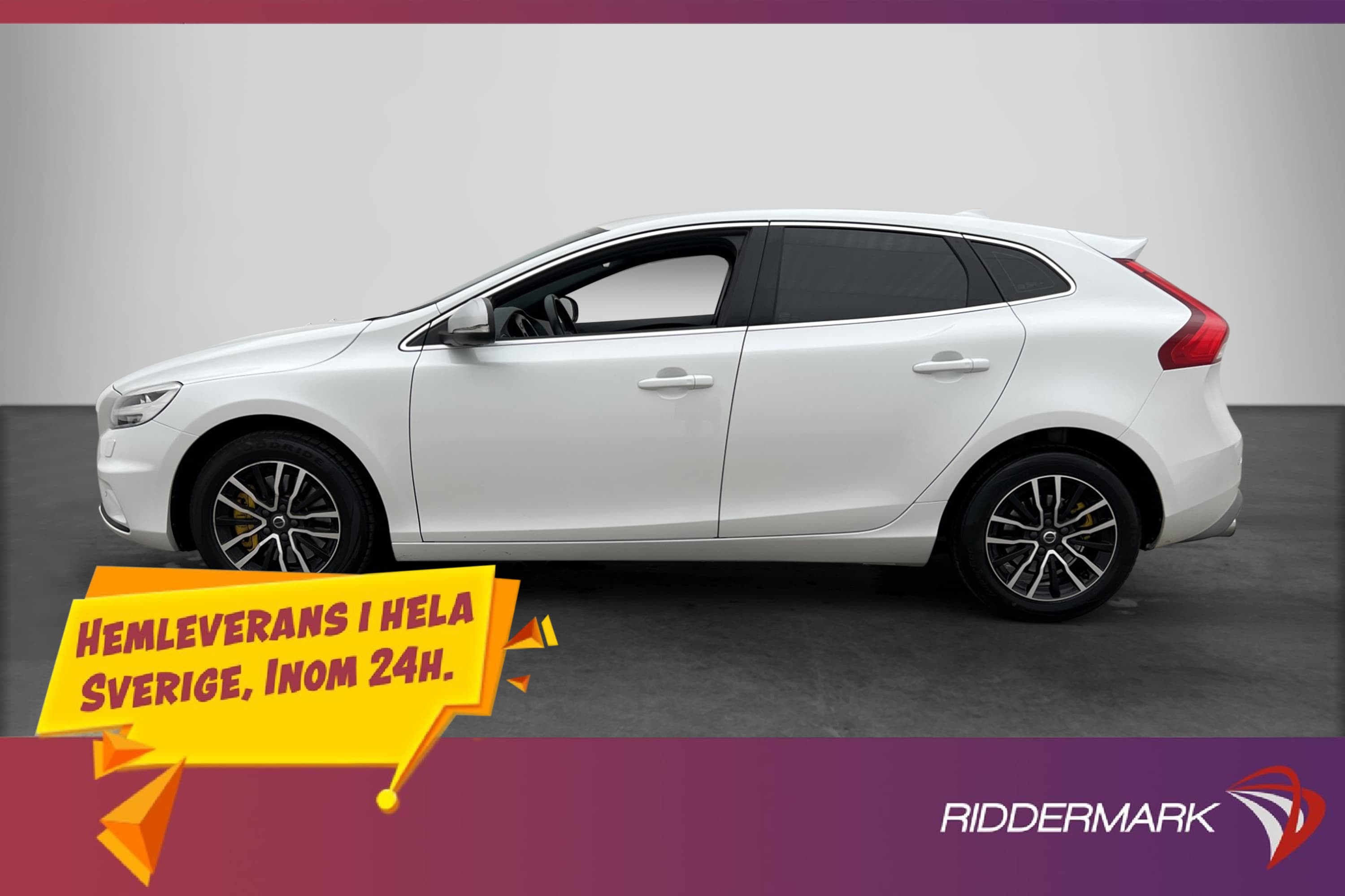 Volvo V40 T5 253hk R-Design VOC Kamera Navi B-Värm Dragkrok