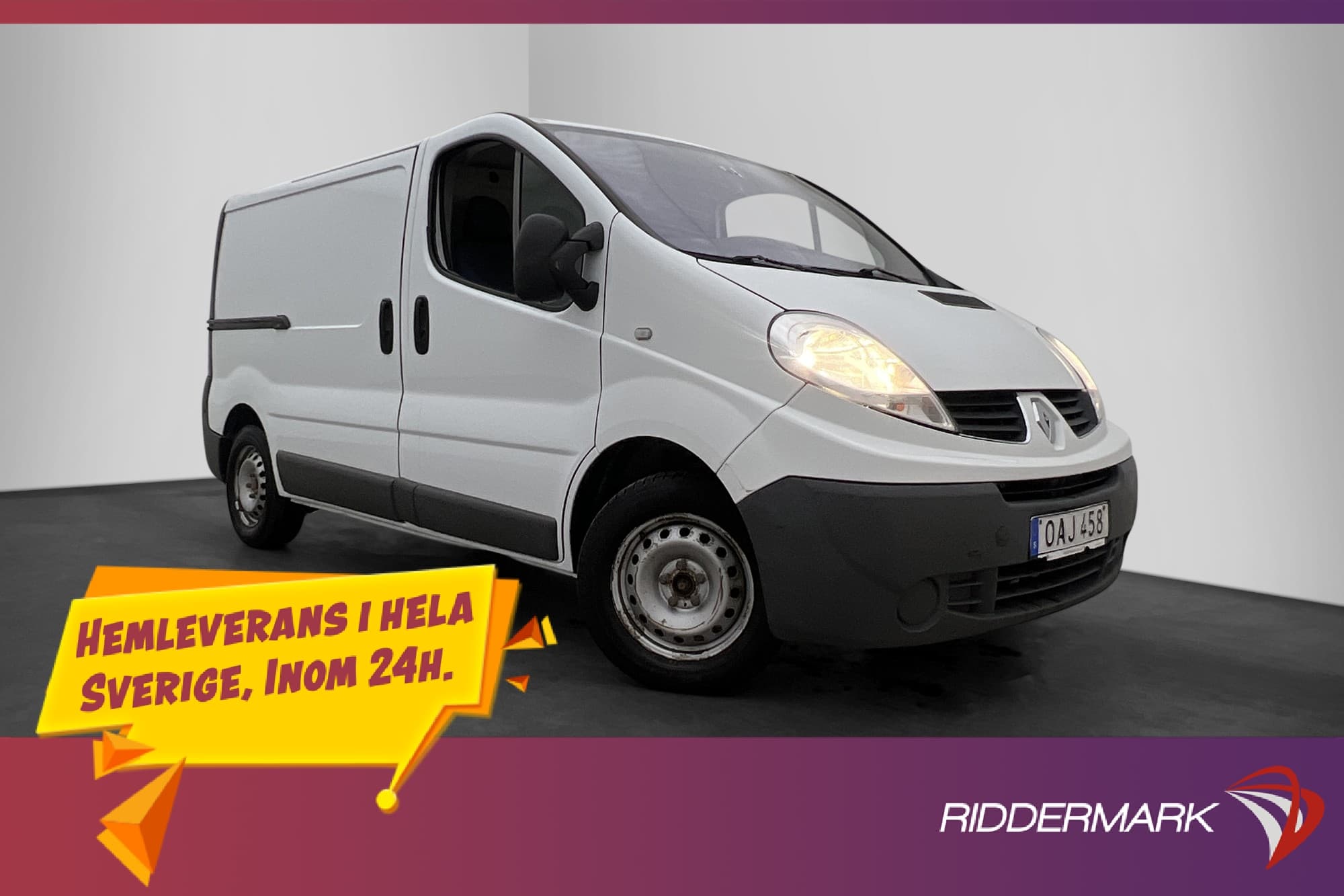 Renault trafic 2.0dCi Värmare 3-Sits A/C Dragkrok