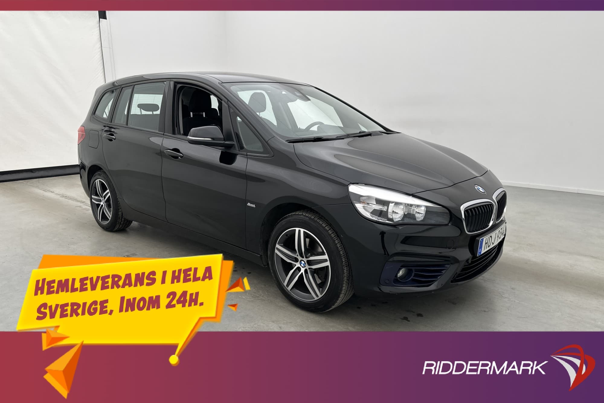 BMW 218 d 150hk Sport line 7-Sits Kamera Drag Navi