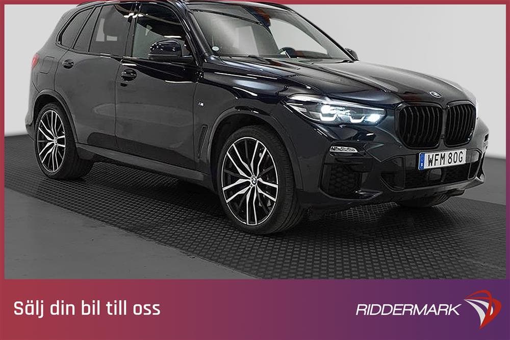 BMW X5 xDrive30d 286hk MHEV Innovation 360 Harman Pano exteriör