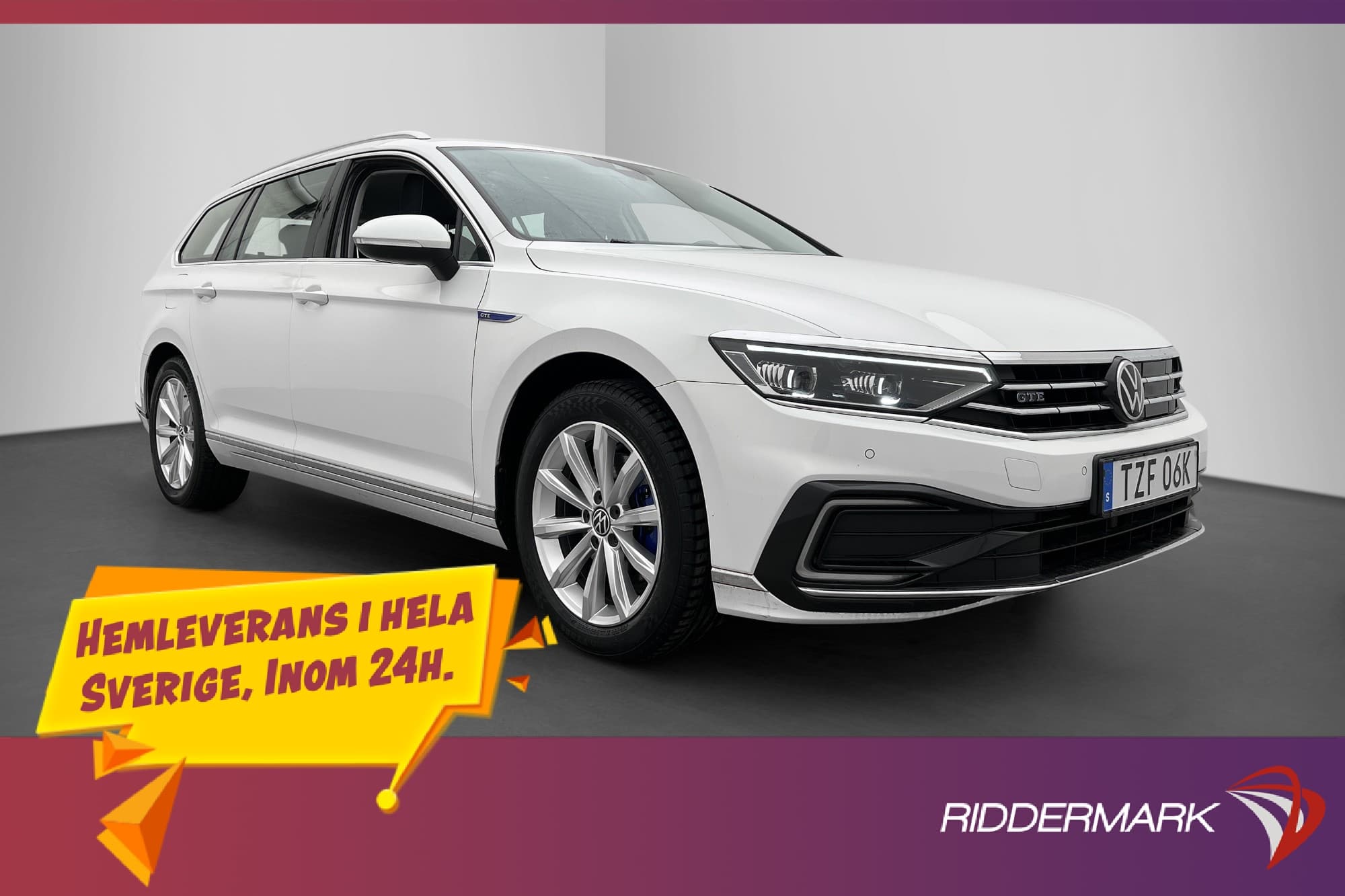Volkswagen Passat GTE 1.4 TSI 218hk Kamera CarPlay Navi Drag