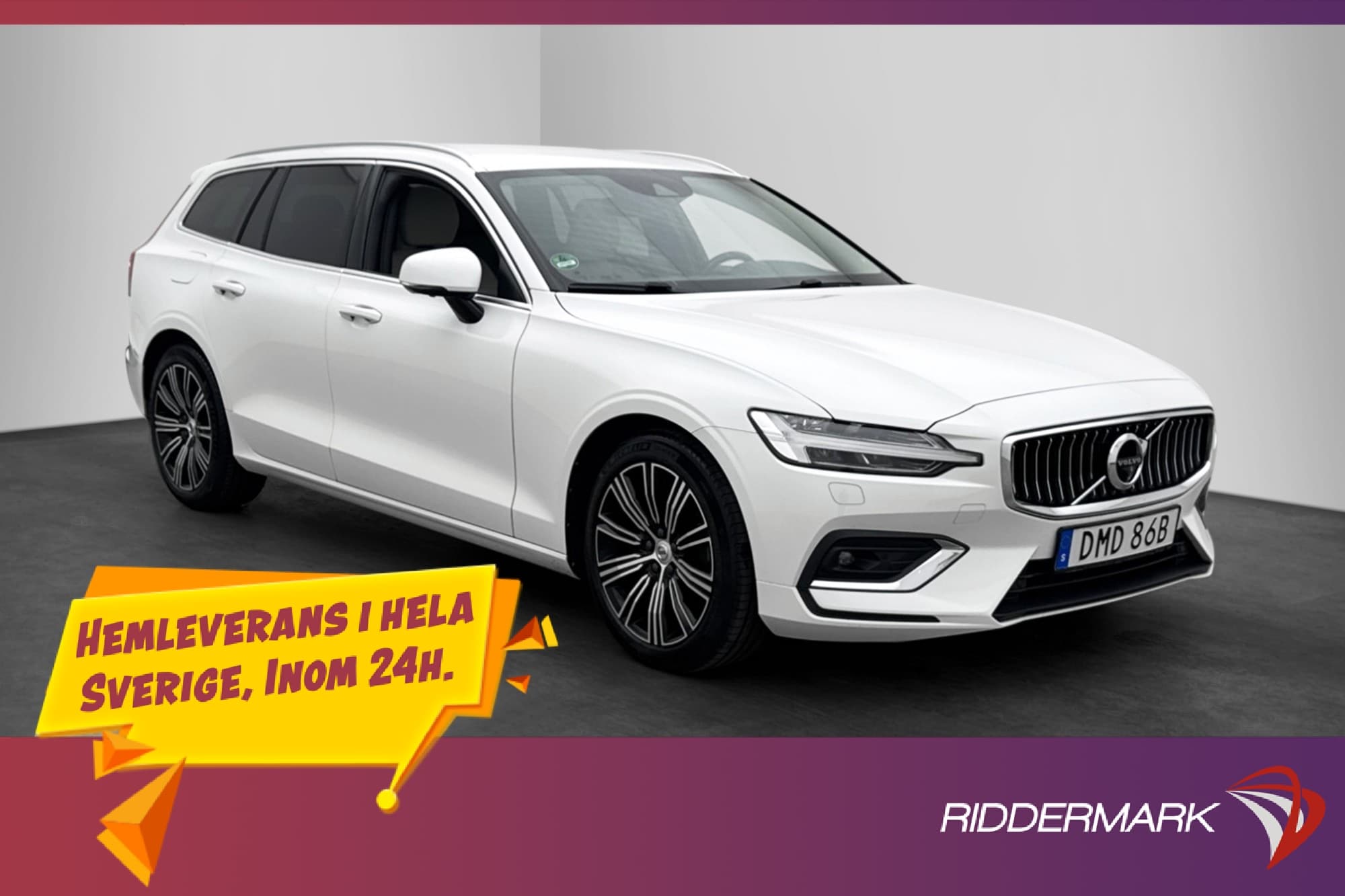 Volvo V60 T4 Inscription Värmare Skinn 360° BLIS Navi VOC