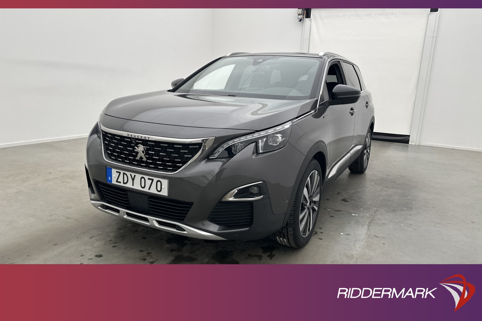 Peugeot 5008 120hk GT-Line 7-Sits Kamera Halvskinn Dragkrok