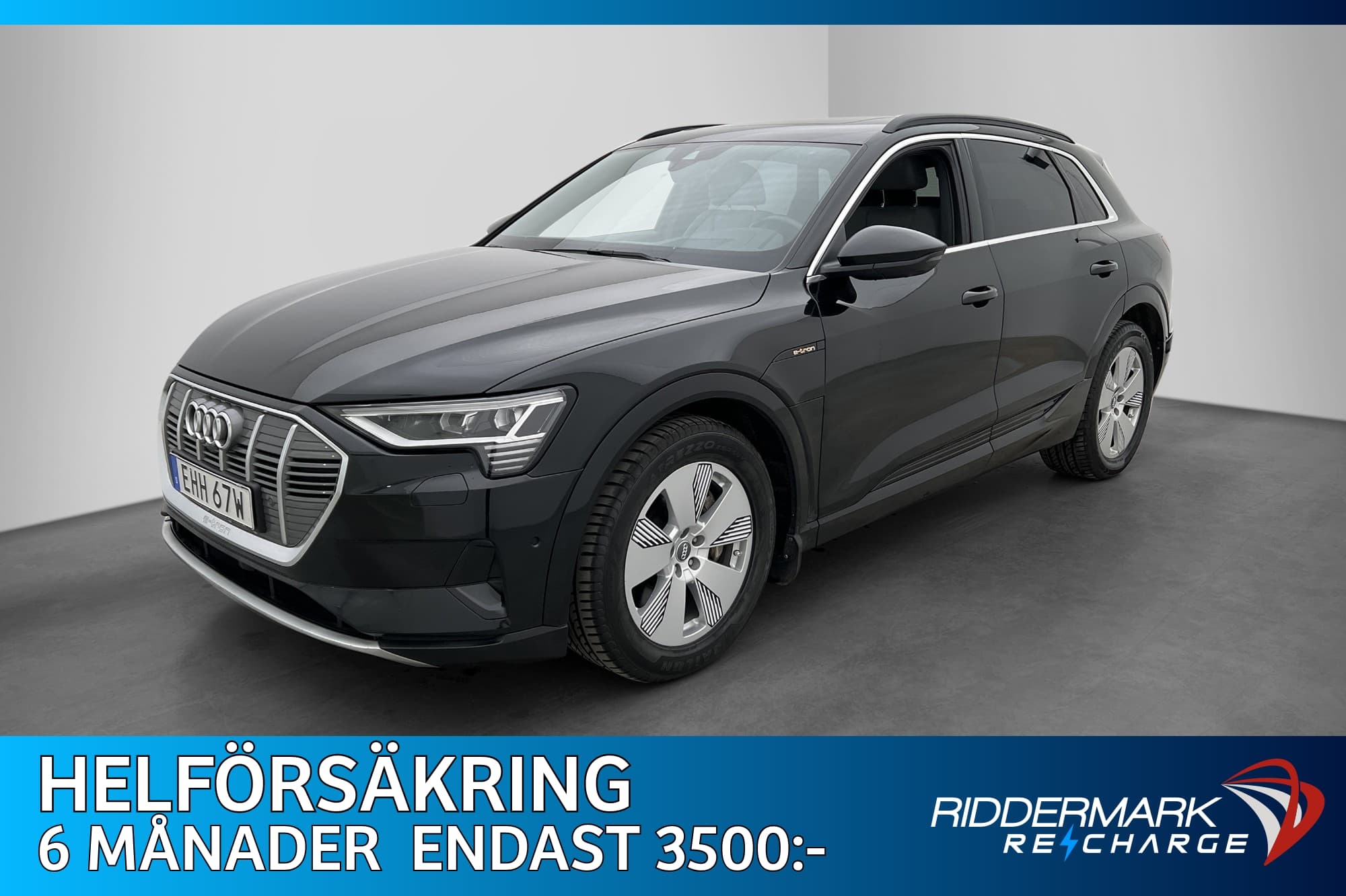 Audi E-Tron 55 Quattro 408hk Pano B&O Dragkrok Head Up 360°