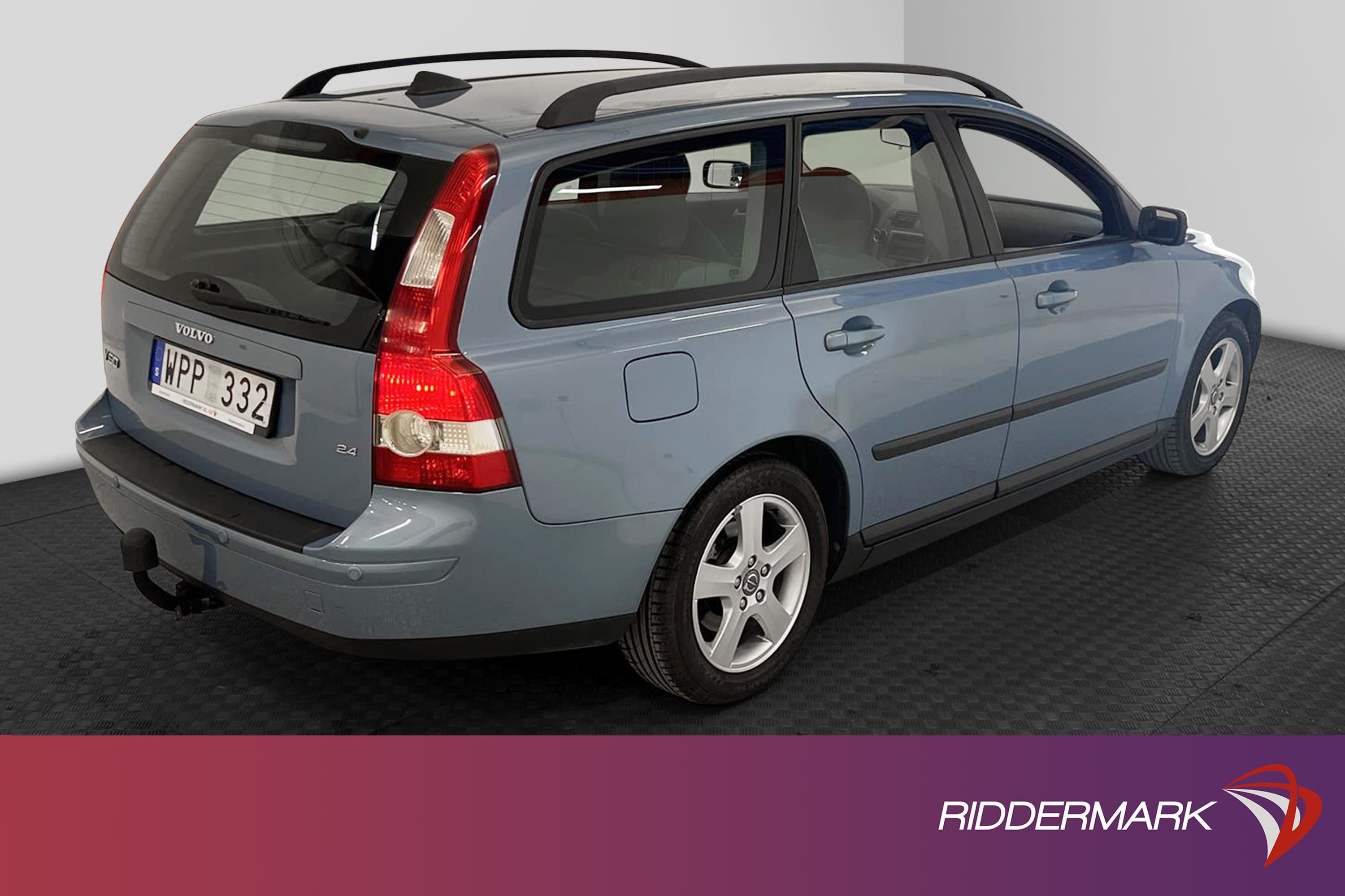 Volvo V50 2.4 170hk Drag Motorvärmare Nyservad Välvårdad