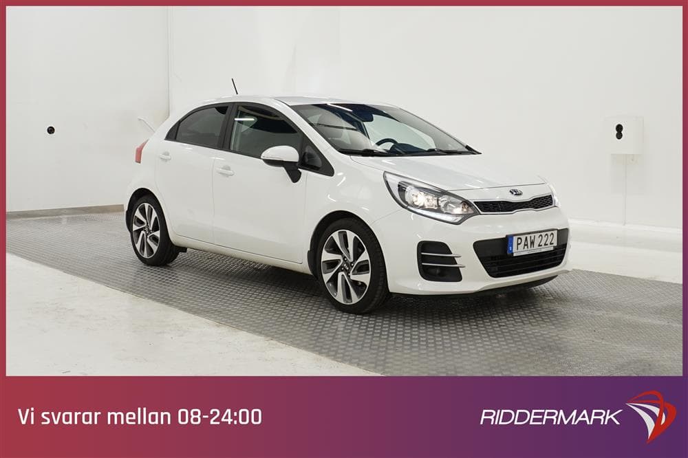 Kia Rio 1.2 85hk GLS Navi B-kam Låg Skatt 0,47l/milexteriör