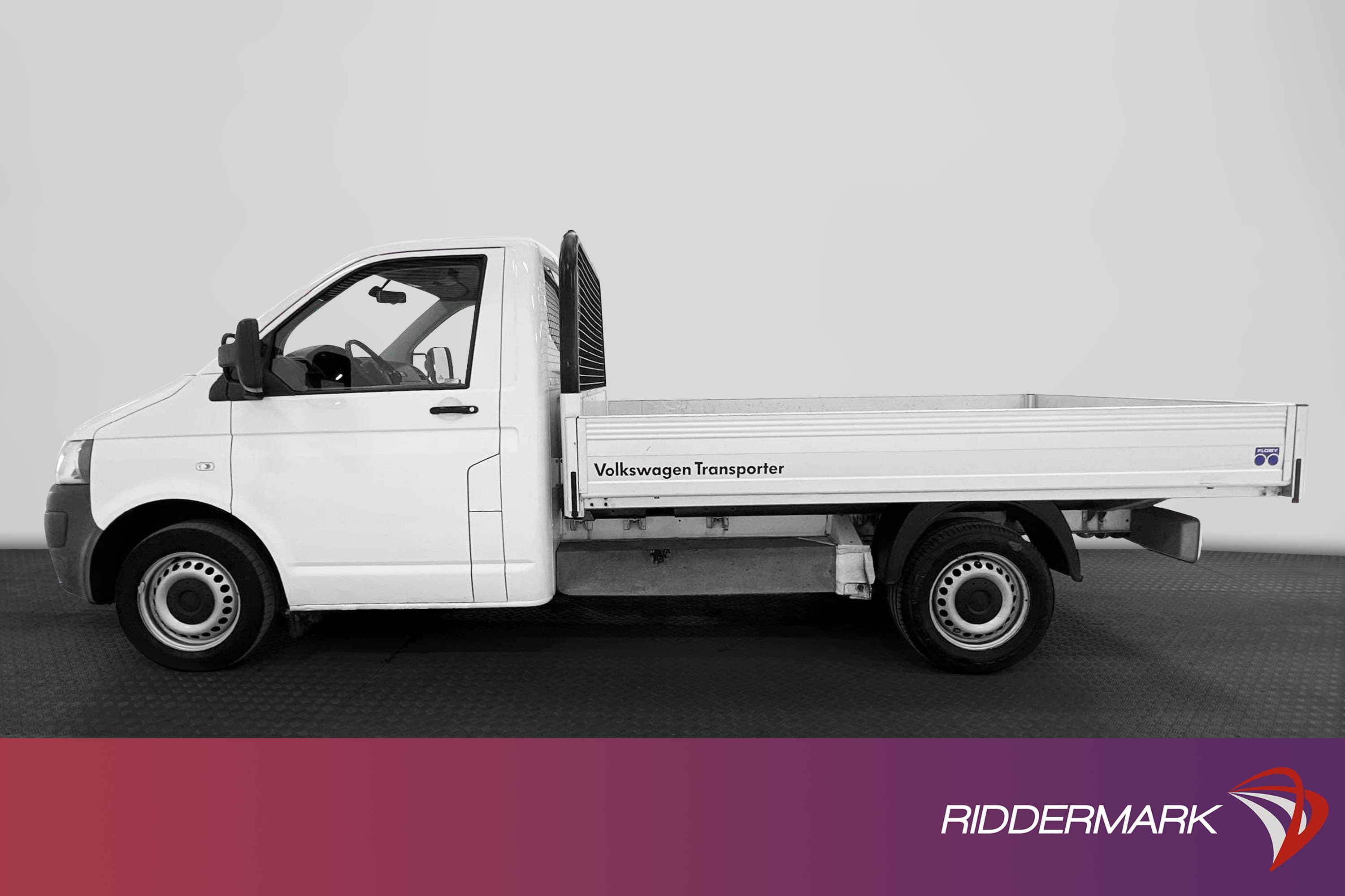 Volkswagen Transporter L3 2.0 DSG Flakbil Värmare Drag Moms