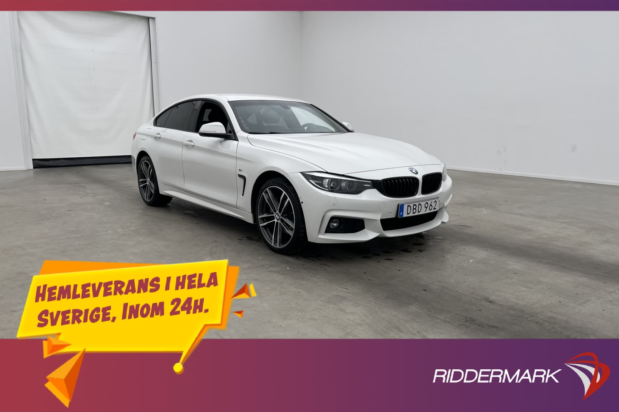 BMW 440 i xDrive Gran Coupé 326hk M Sport H/K Surround Skinn