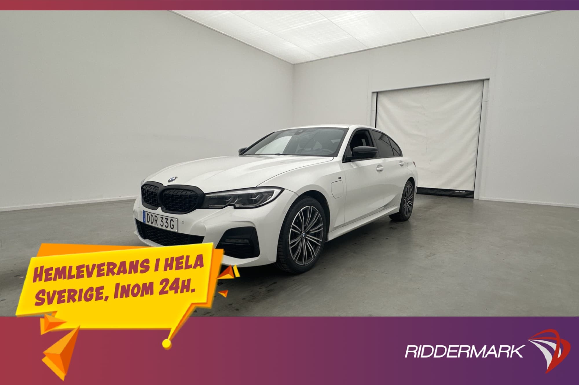 BMW 330e Sedan 292hk M Sport Head-up Kamera HiFi Värmare GPS