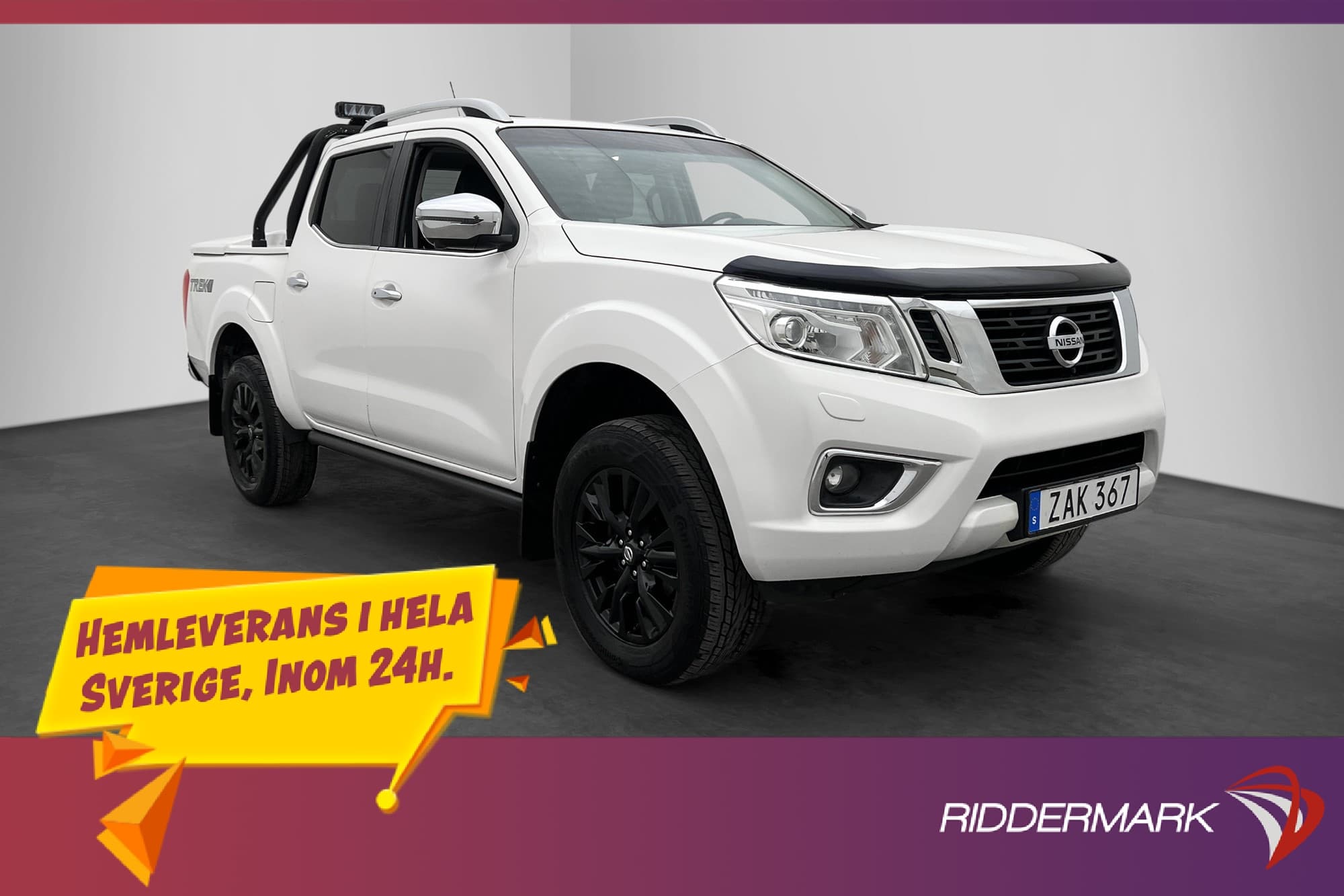 Nissan Navara Trek 1 2.3 4WD Drag Diff 360° Skinn Taklucka