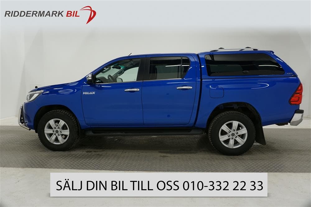 Toyota Hilux 2.4 D 4WD 150hk PremiumDiff Kåpa