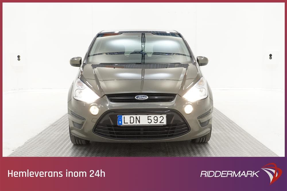 Ford S-MAX 2.0 TDCi 115hk 7 Sits Ny Kamrem 0,49L/mil exteriör