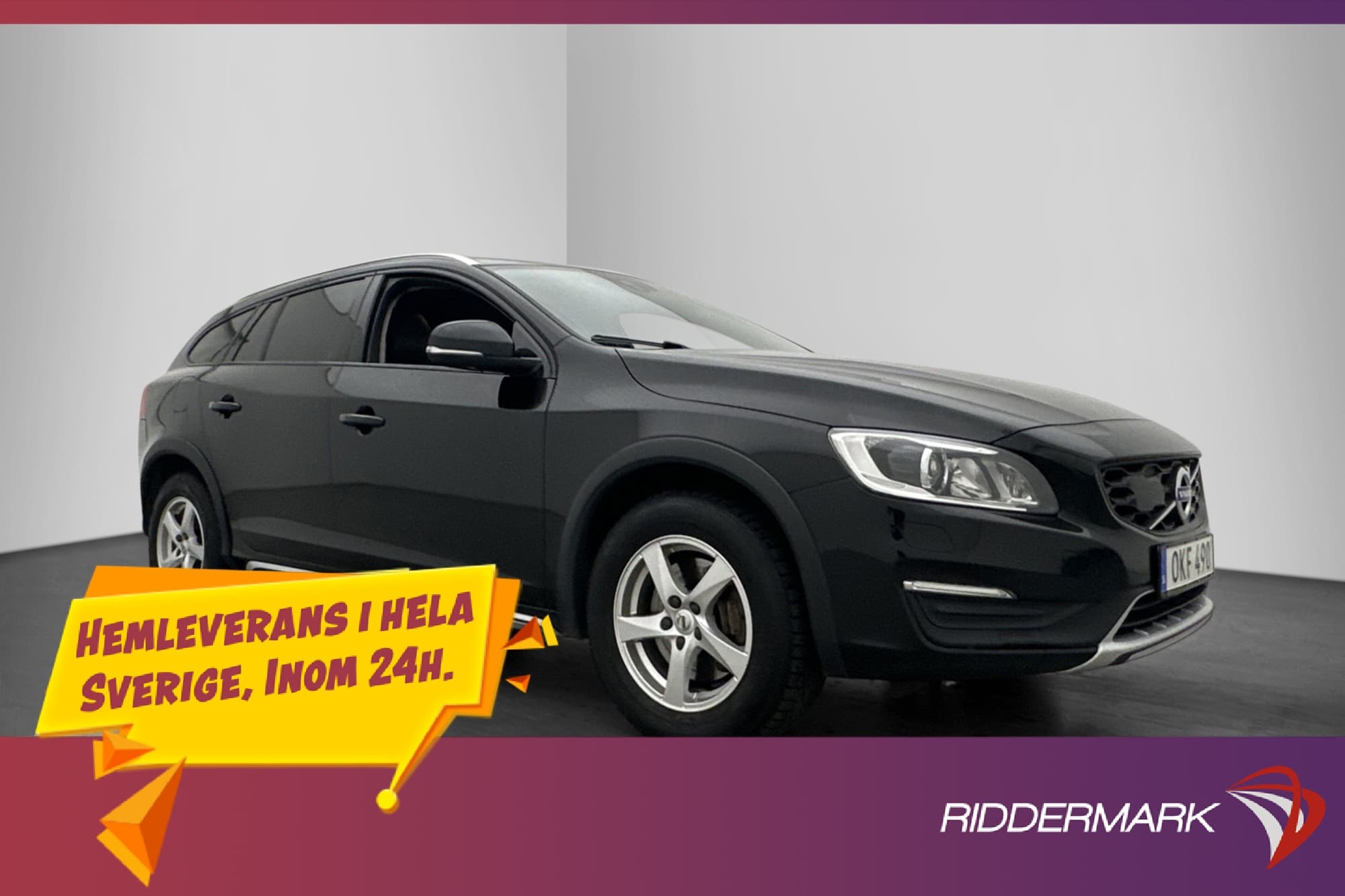 Volvo V60 Cross Country D4 190hk AWD Summum VOC Värmare Drag