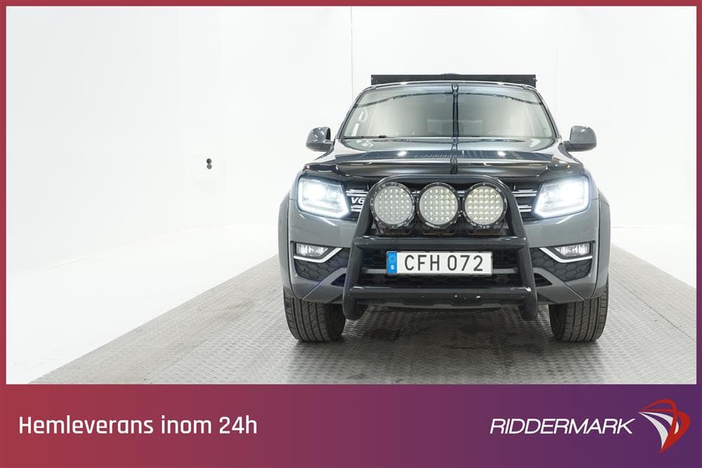 Volkswagen Amarok 3.0TDI Aut 4M 224hk Hundkåpa Aviater Moms