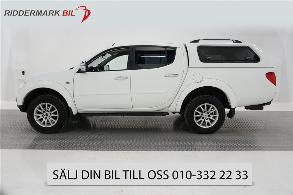 Mitsubishi L200 2.5 Aut 178hk Skinn Nyserv Kåpa Moms 