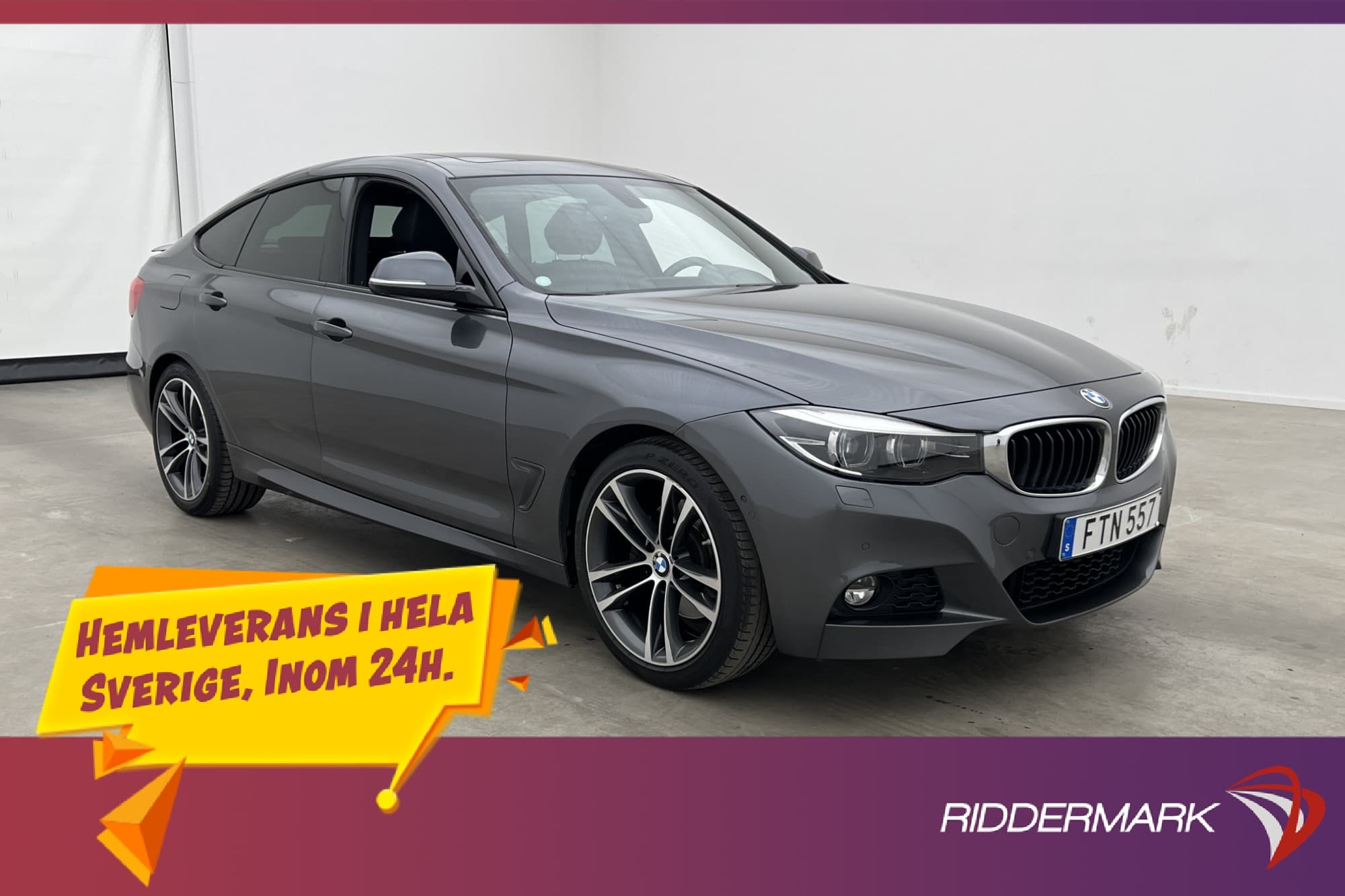 BMW 330i GT F34 252hk M Sport H/K Pano Drag 360° Cockpit