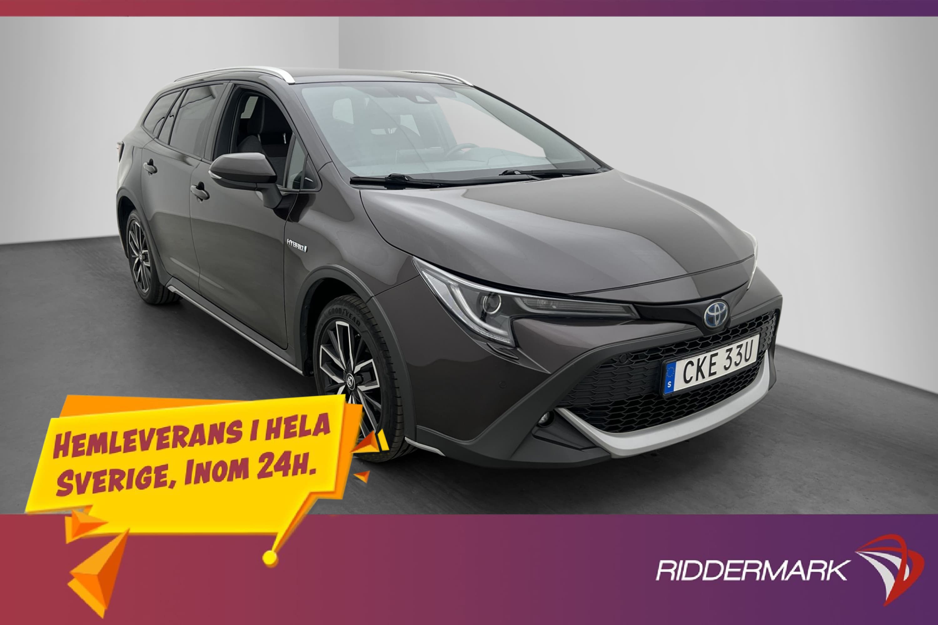 Toyota Corolla TREK Hybrid 184hk Kamera Rattvärme 0.39l/Mil