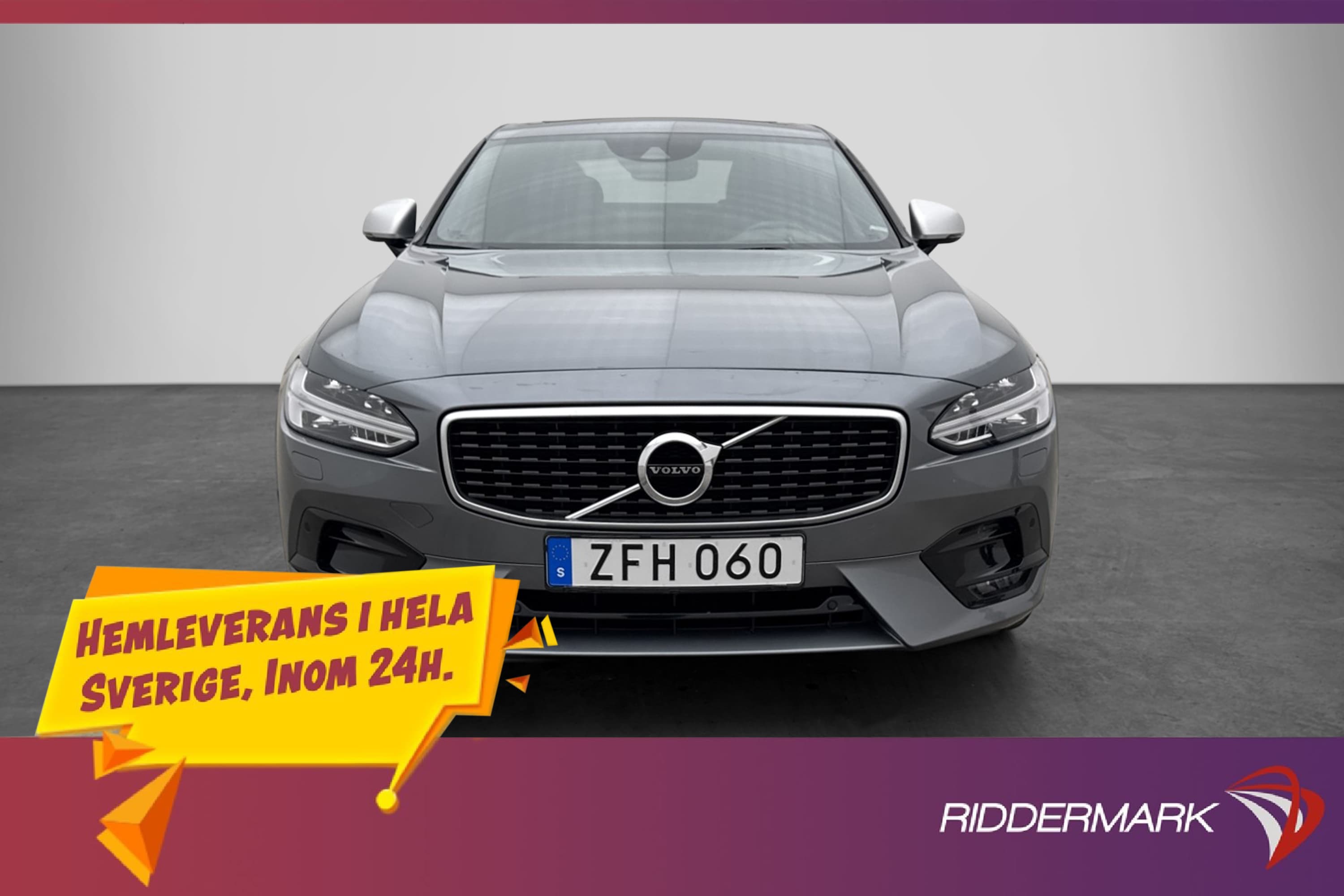Volvo S90 D4 190hk AWD R-Design Värmare Drag Pano Kamera