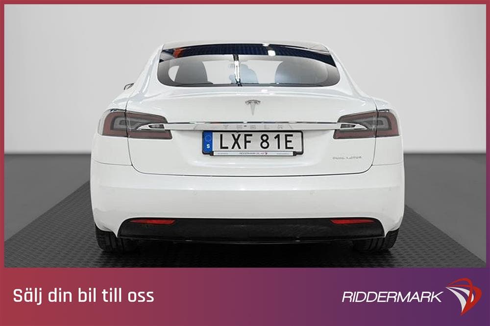 Tesla Model Standard Range AWD Luftfjädring AP Sv-såldexteriör