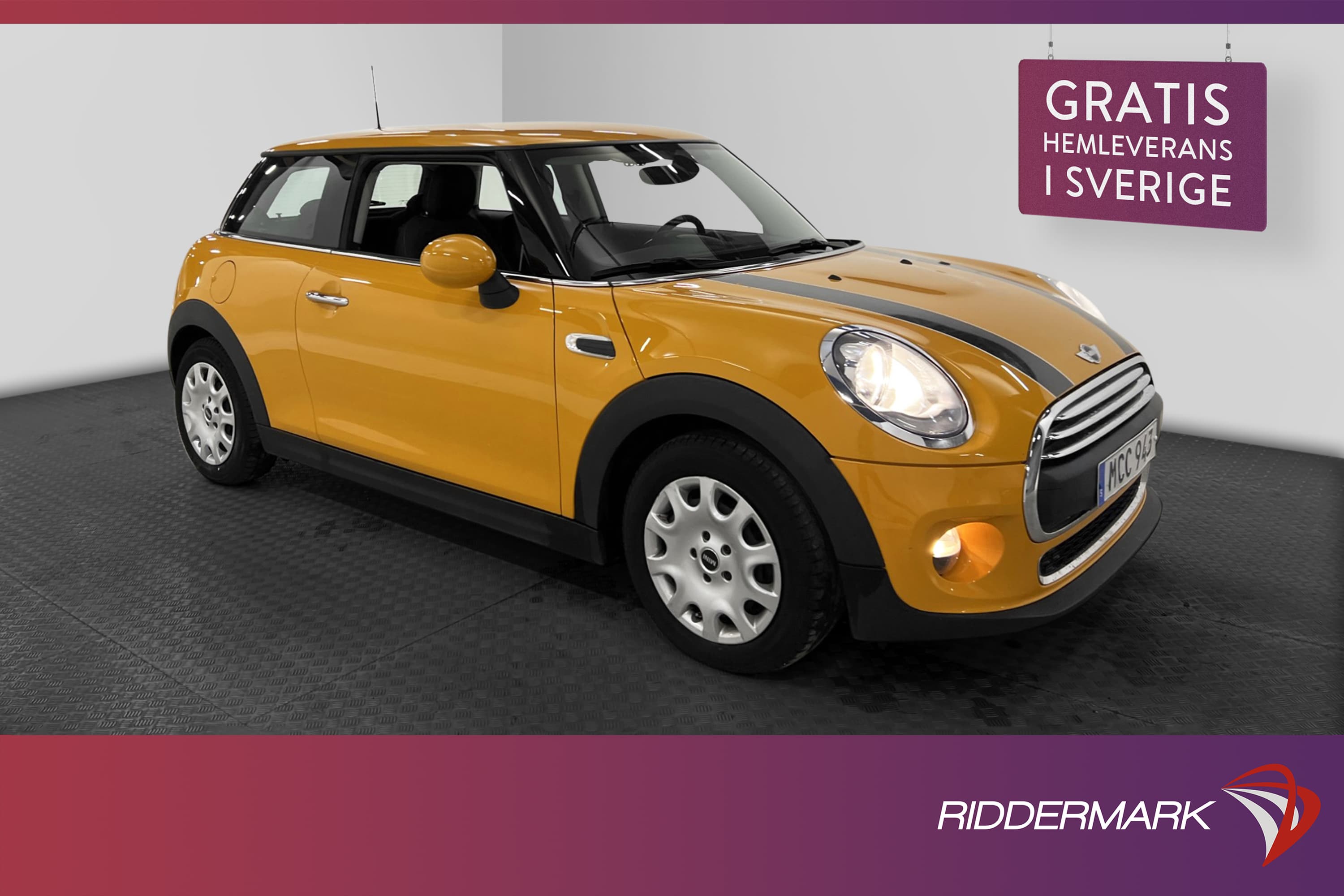 MINI One 3-dörrar 102hk Pepper Låg Skatt Välservad 0,46l/mil