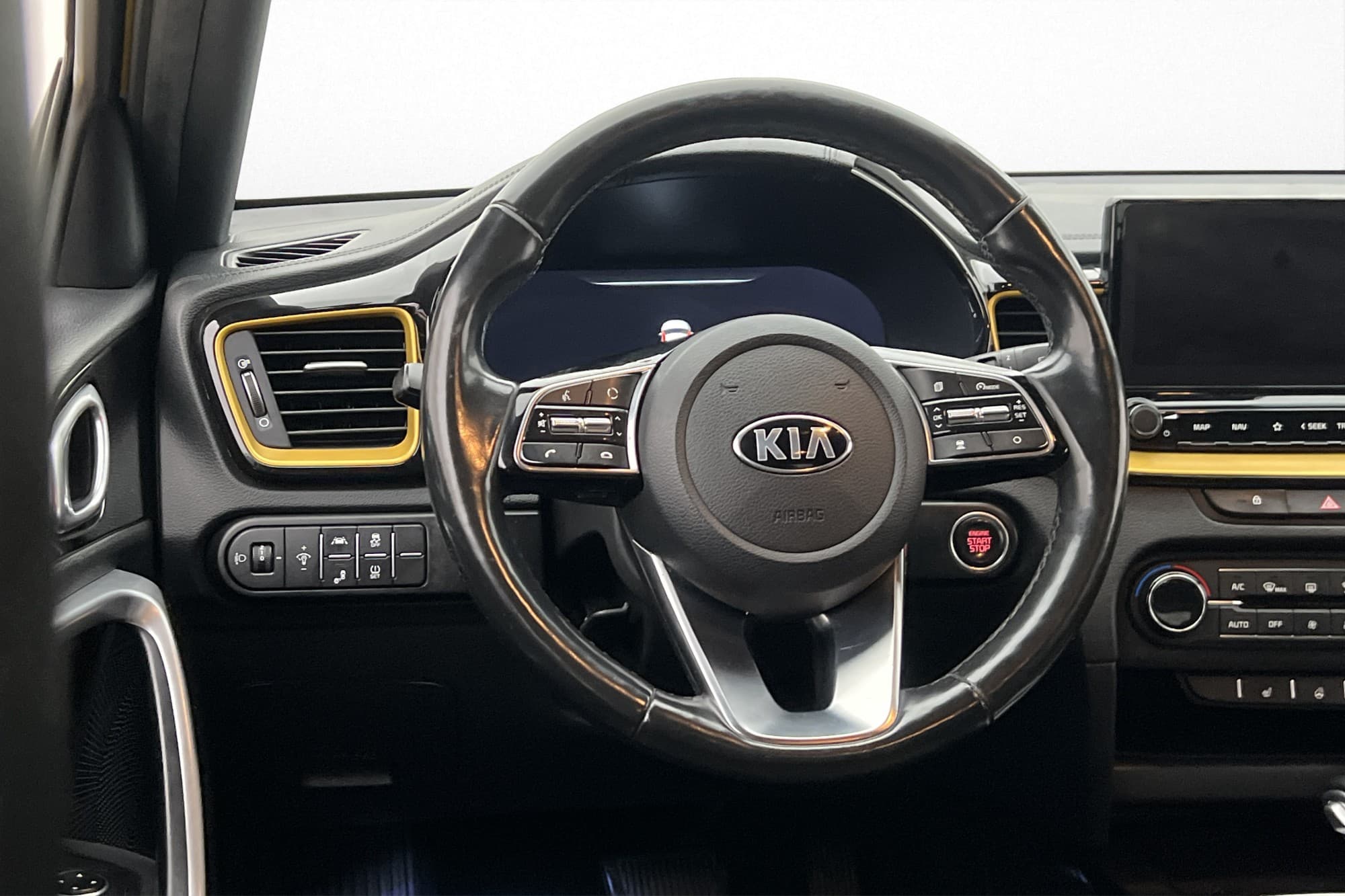 Kia Xceed 140hk Advance Plus M/K-Värmare Yellow Pack Cockpit