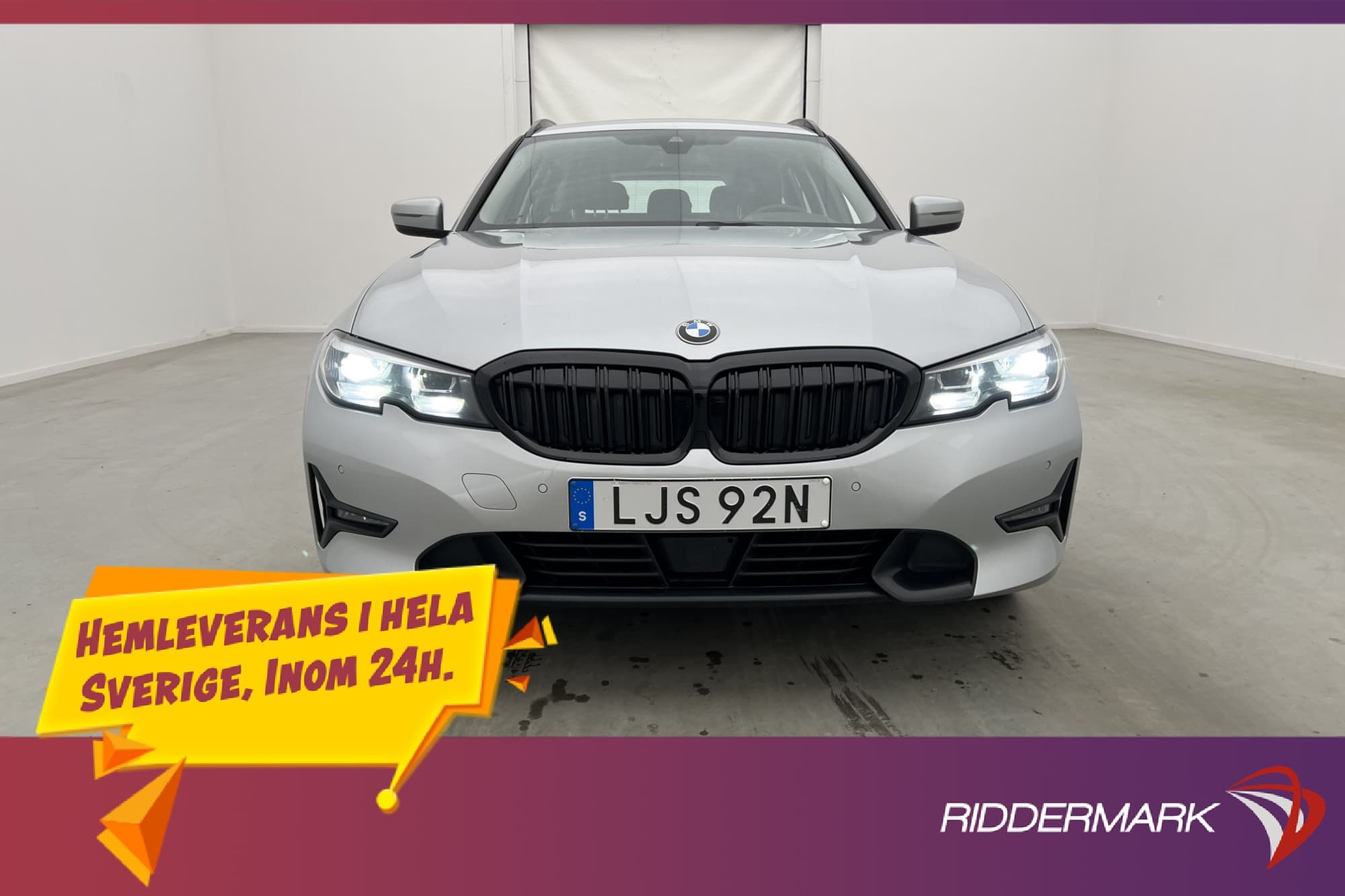 BMW 330e 292hk xDrive Sport line Cockpit Navi Sensorer Drag