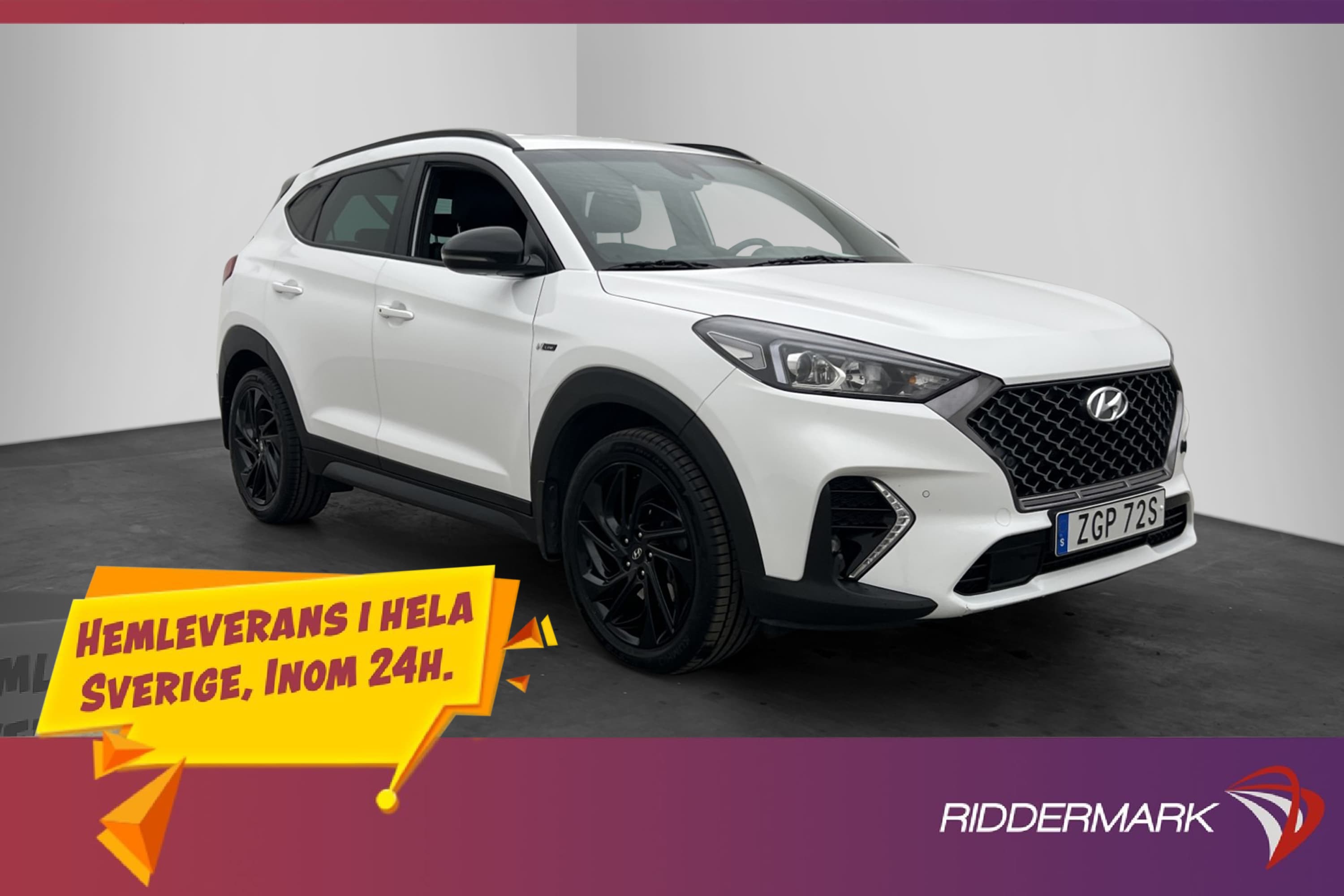 Hyundai Tucson 2.0 CRDi 4WD N-Line Kamera Värmare Drag Navi