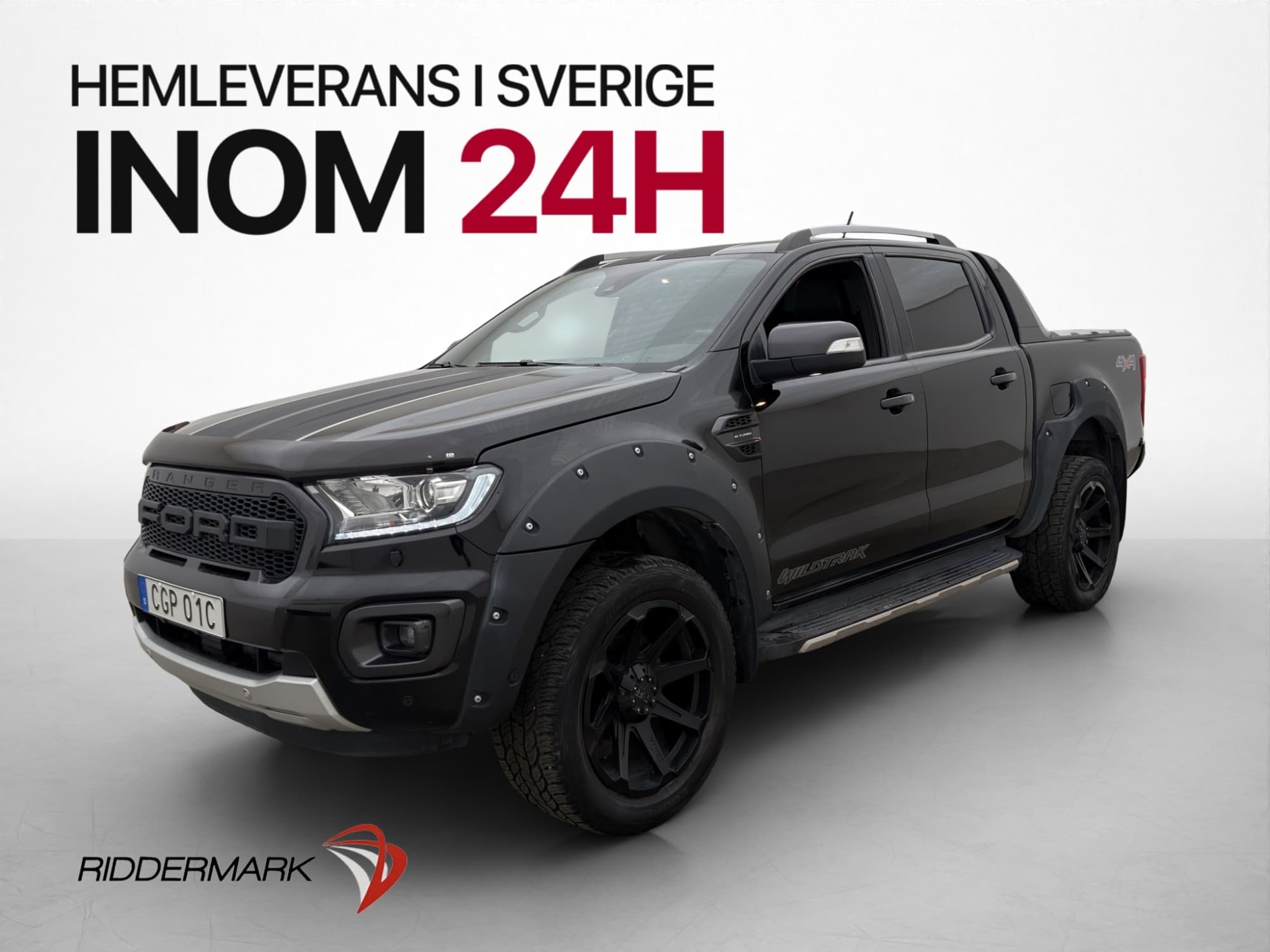 Ford ranger Wildtrak 213hk 4x4 Ny-Kamrem Värm Drag Diff Moms