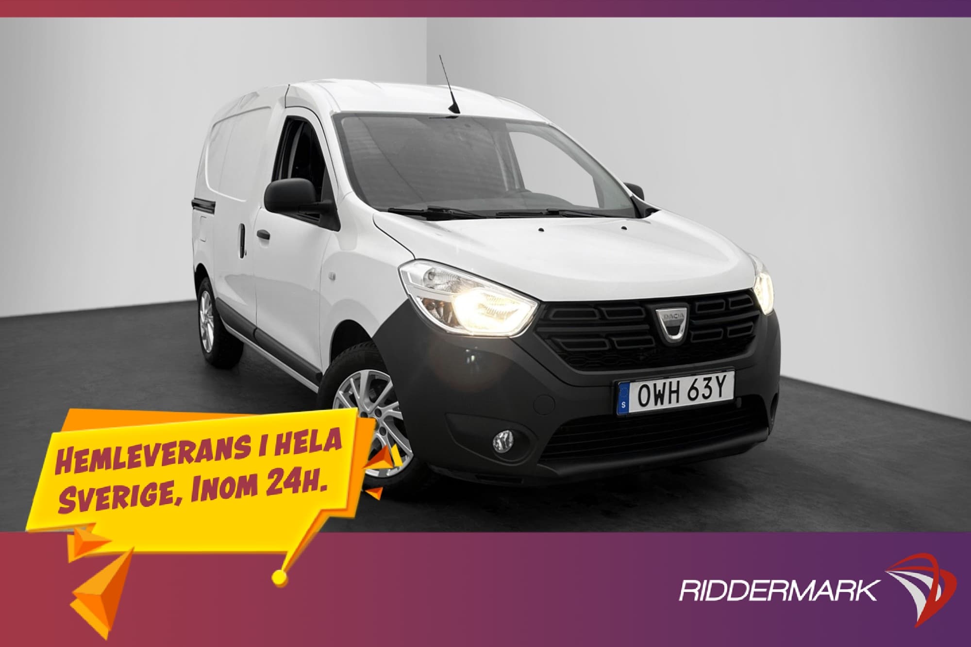 Dacia Dokker Express 1.5dCi M-Värmare Dragkrok A/C MOMS