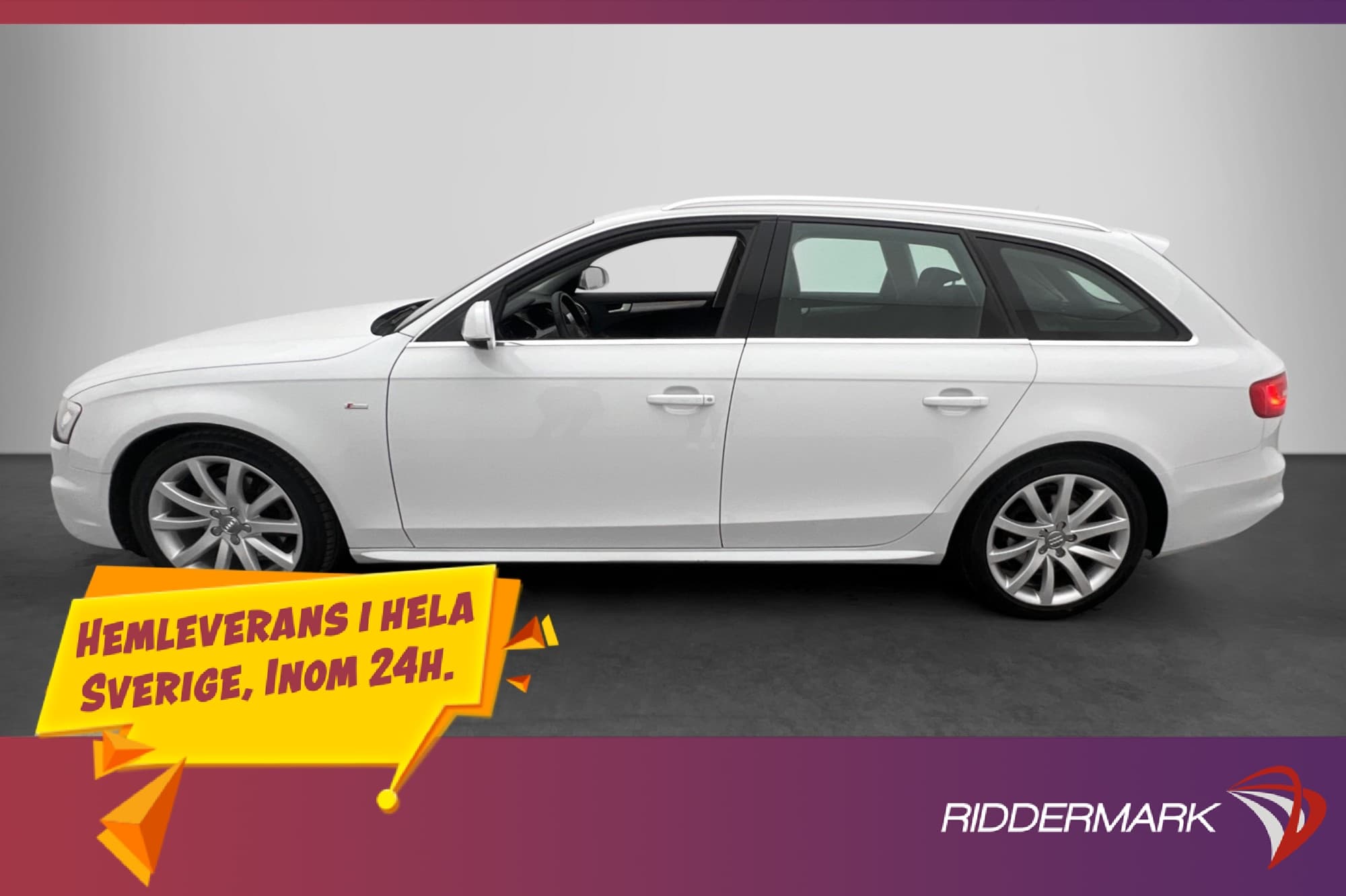Audi A4 2.0 TDI Quattro S-Line D-Värmare P-Sensorer 190hk