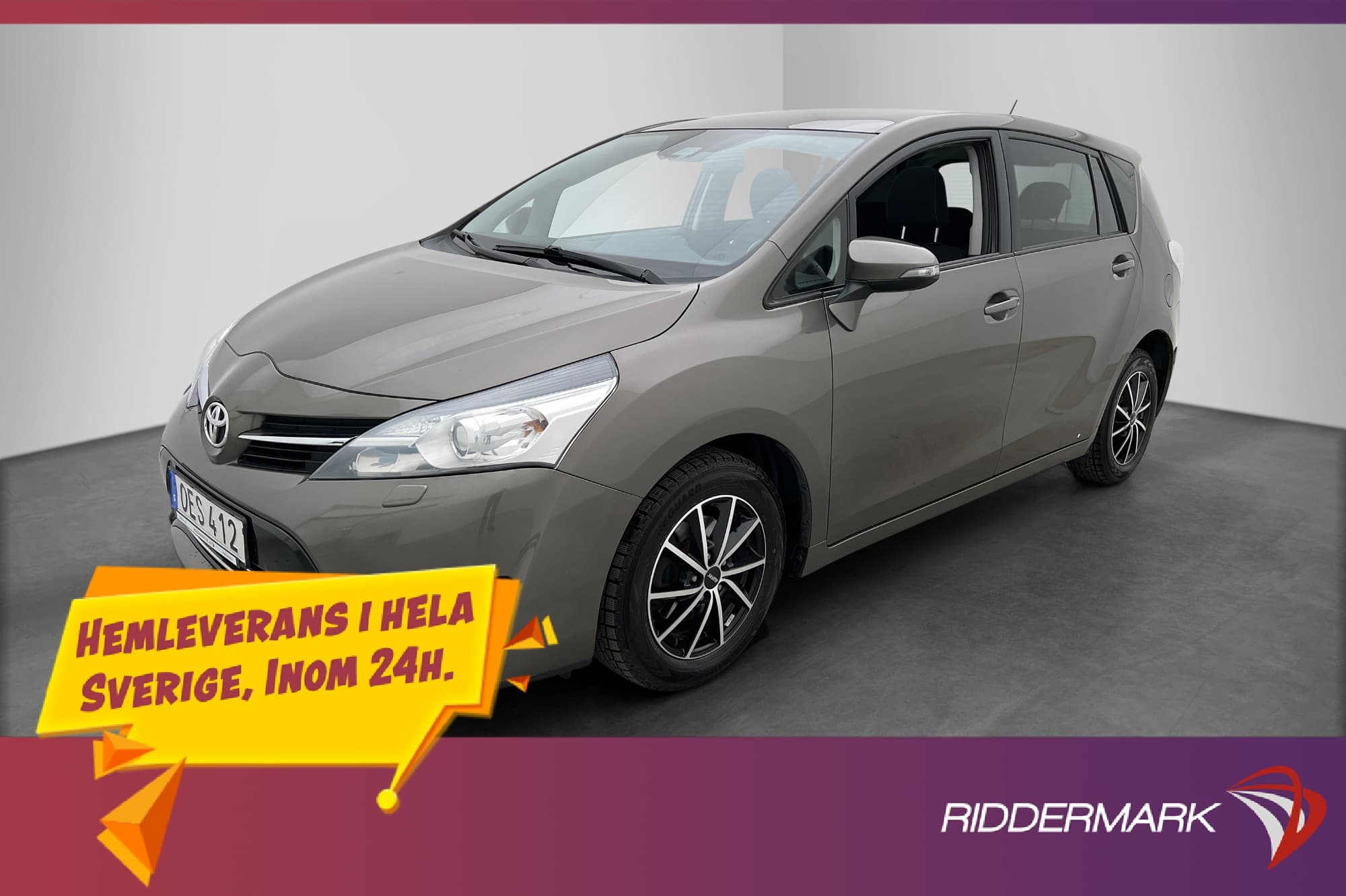 Toyota Verso 1.8 147hk Active Plus 7-sits Pano Kamera Navi