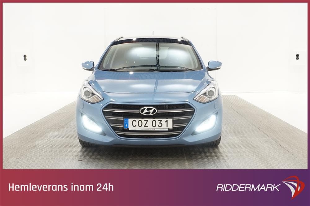 Hyundai i30 1.6 136hk 1 Ägare M-värme Panorama B-kamera