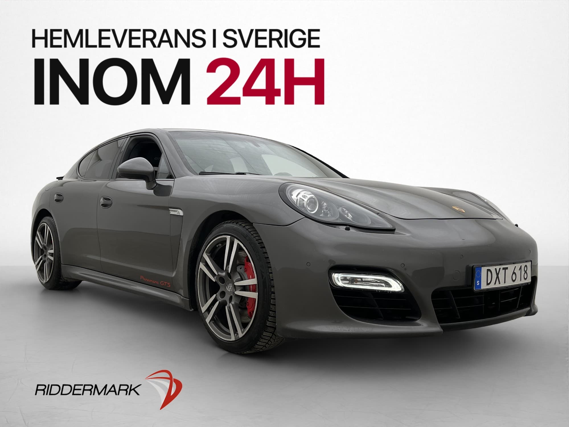 Porsche Panamera GTS PASM Sport Chrono BOSE 18-Vägs Kolfiber