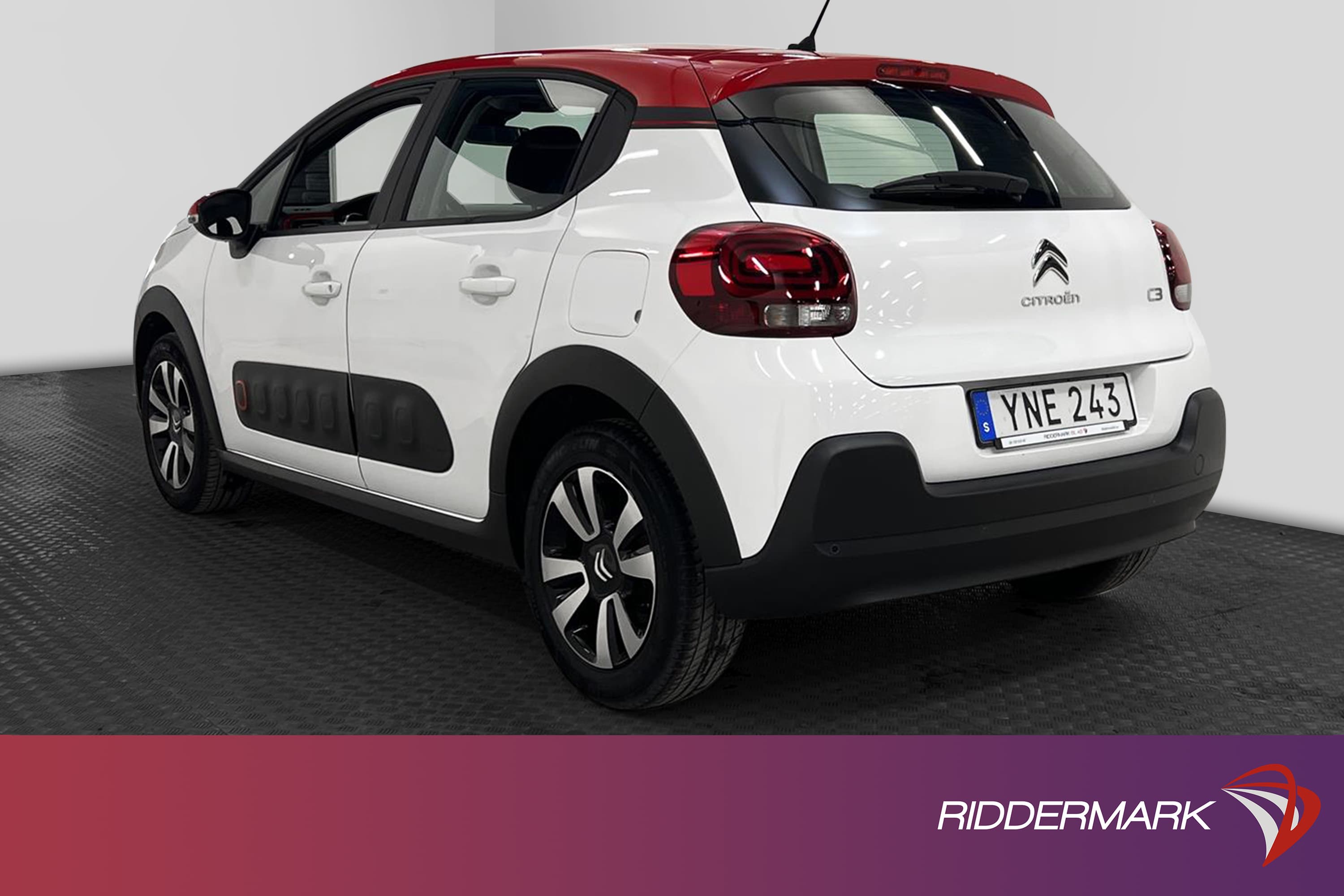 Citroën C3 1.2 82hk VTi PDC Bluetooth Nyservad 0,39l/100km