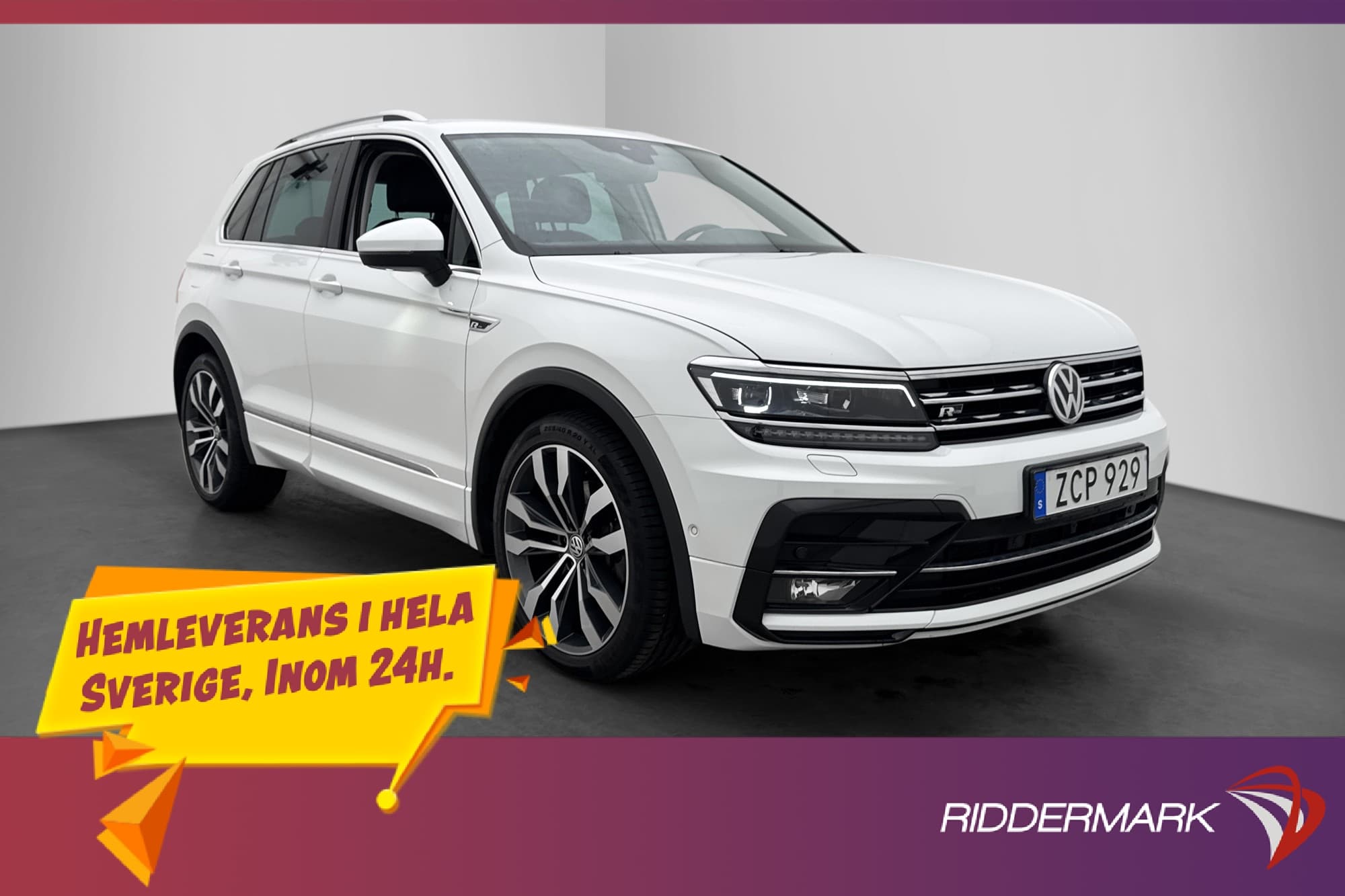 Volkswagen Tiguan TDI 190hk 4M R-Line Cockpit Kamera Drag