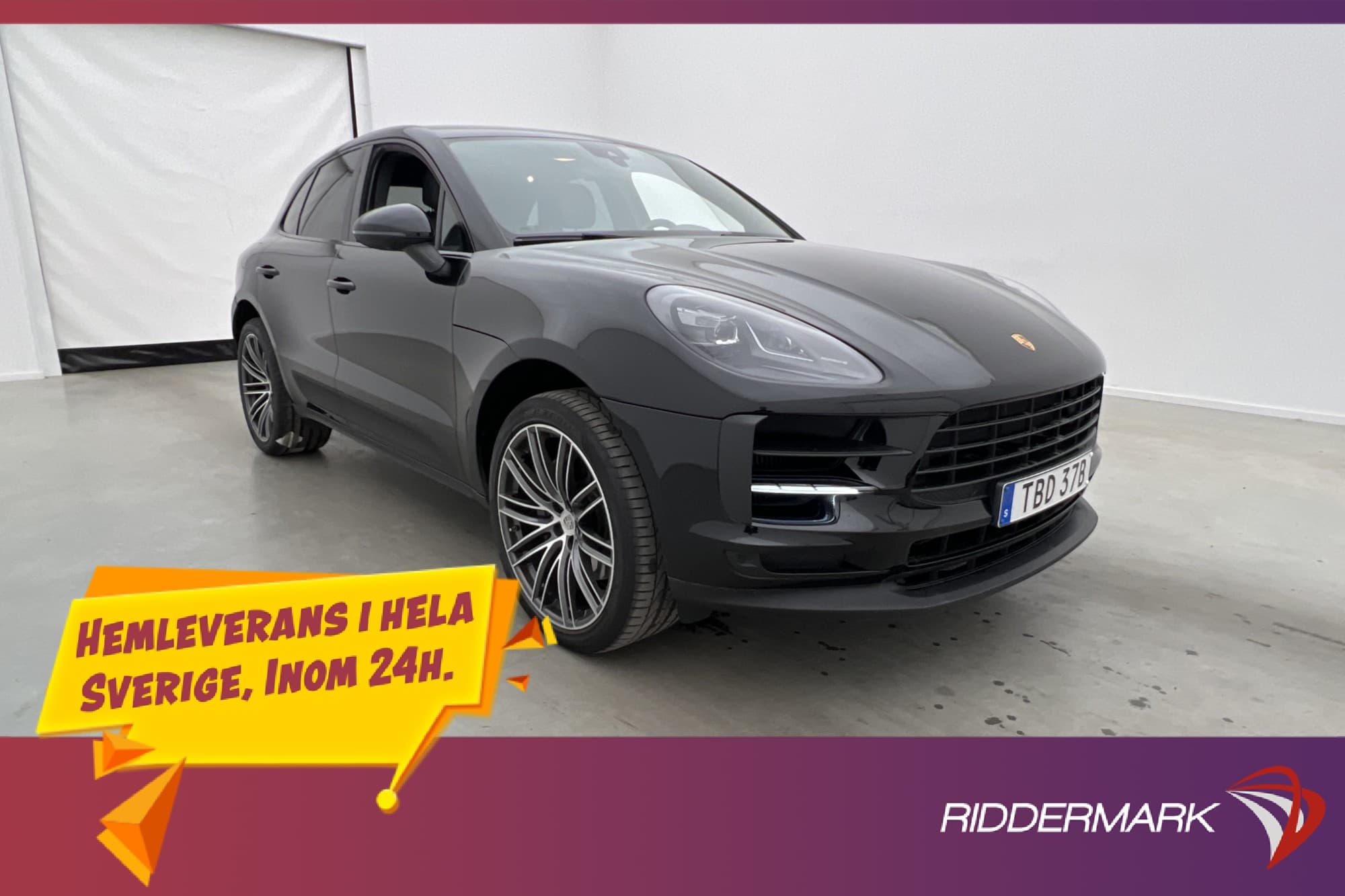Porsche Macan S 354hk Sport Chrono Kamera Dragkrok 14-Vägs