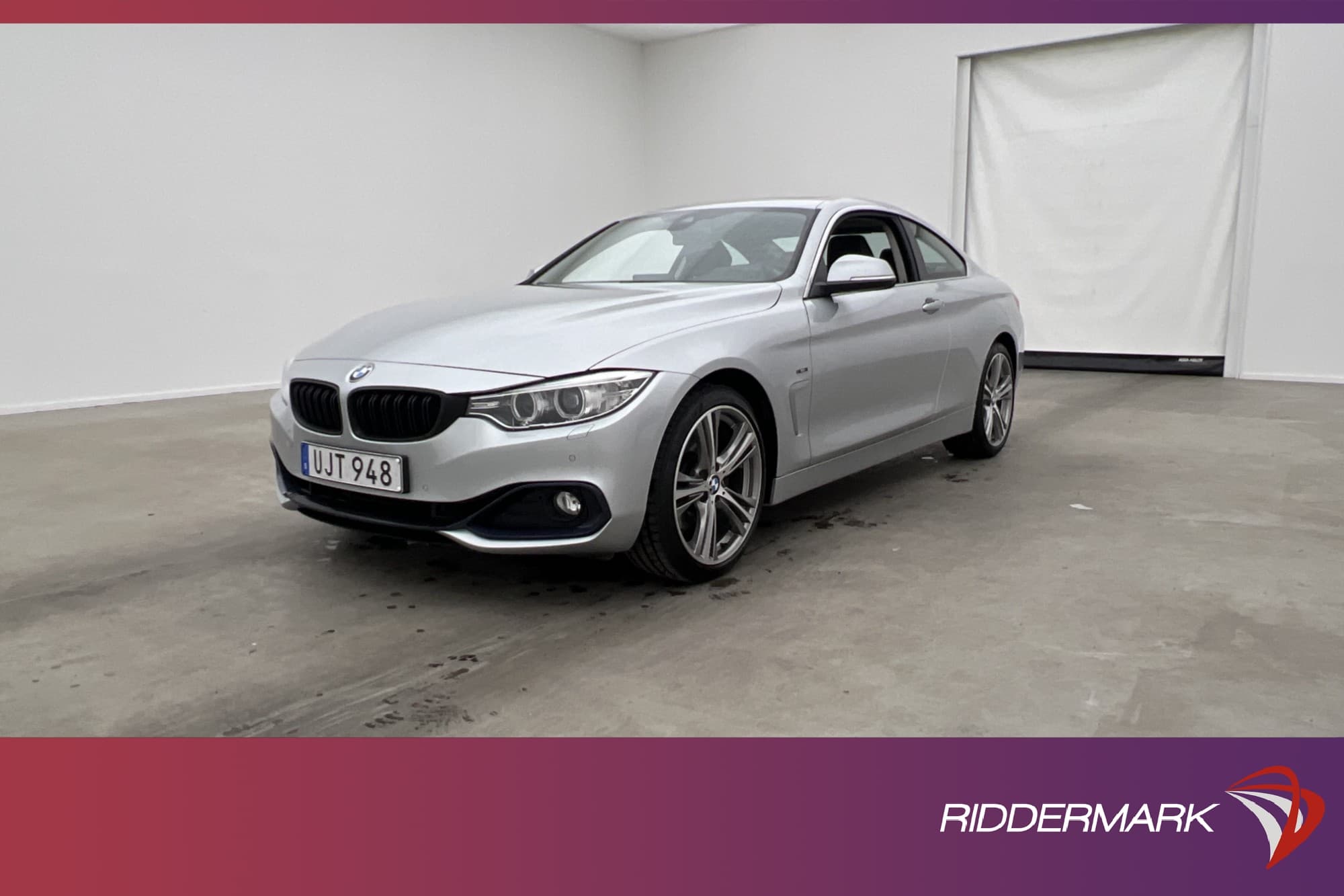 BMW 428 i xDrive Coupé 245hk Taklucka Skinn HUD HiFi Navi
