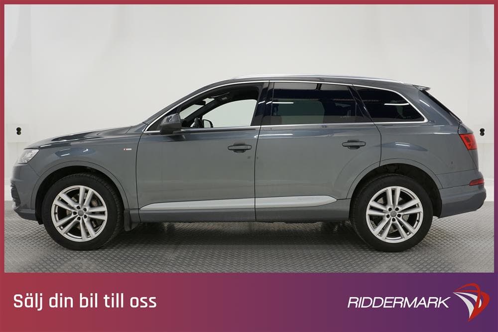 Audi Q7 TDI 272hk Quattro S-Line Cockpit Värmare BOSE 7-Sitsexteriör