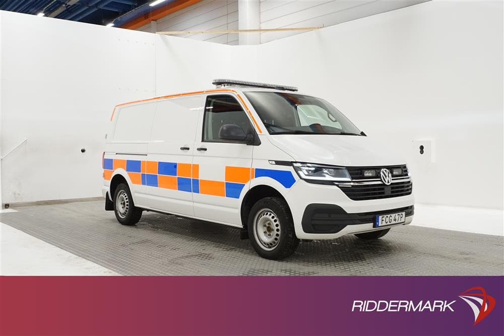 Volkswagen Transporter 2.0TDI Automat 150hk L2 Värmare Moms