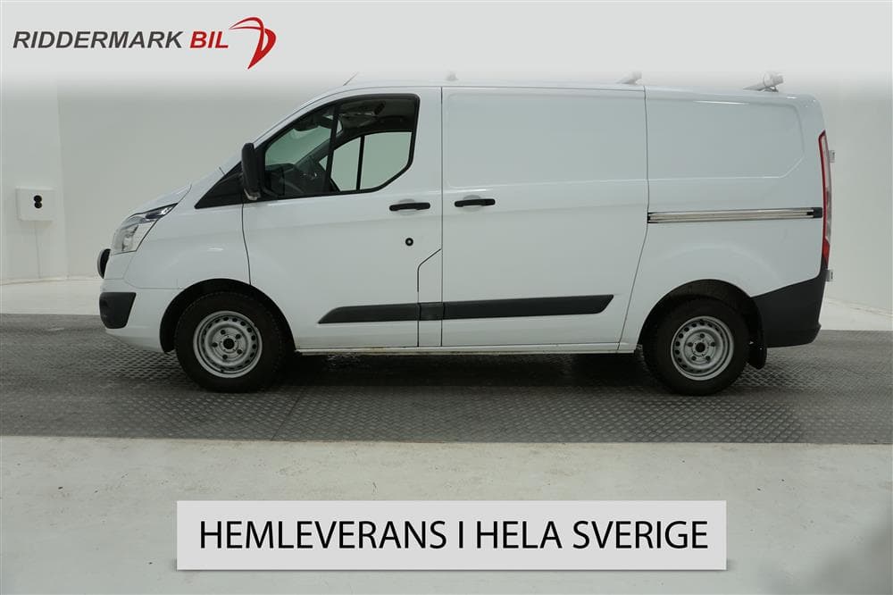 Ford Transit Custom 300 125hk 3-sits Värmare Drag Moms
