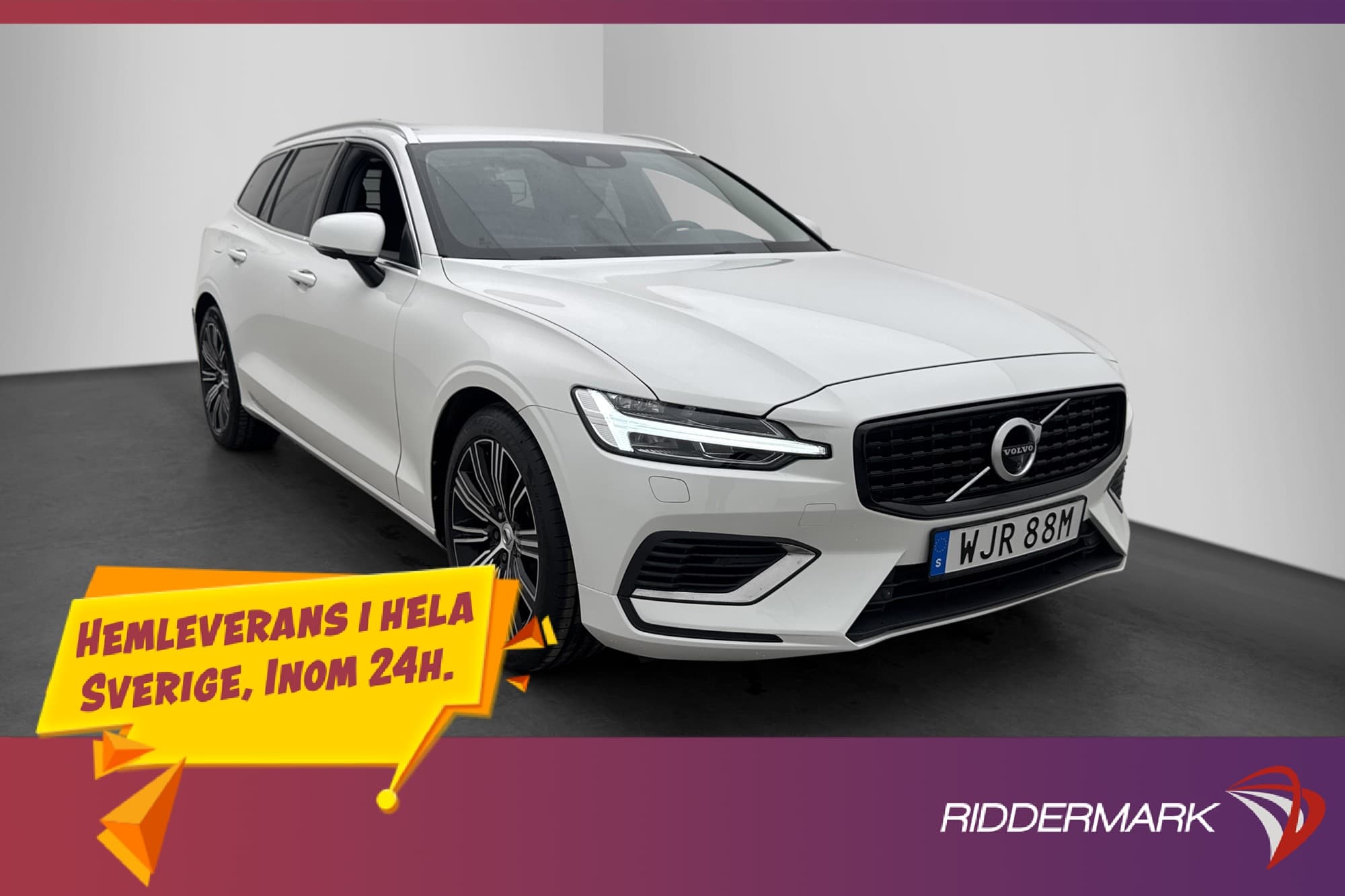 Volvo V60 T6 AWD Inscription H/K 360° VoC Drag BLIS Rattvärm
