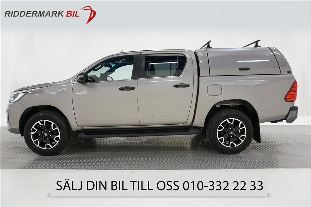 Toyota Hilux 2.4 D 4WD Eu6 Drag Nav Diff Moms