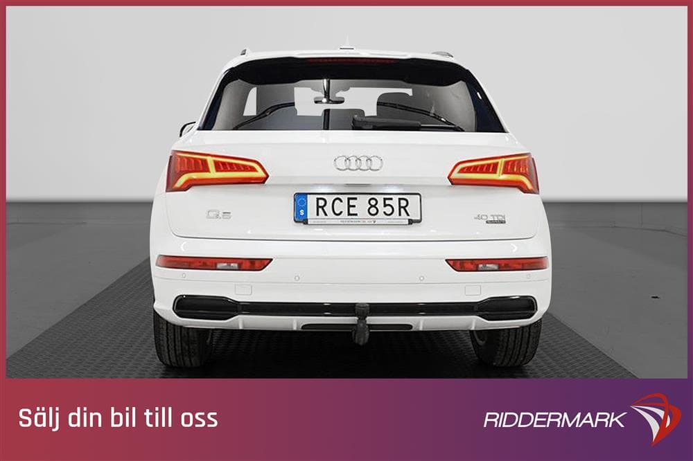 Audi Q5 40 TDI Quattro 190hk S-line Värmare Drag 0,53l/milexteriör