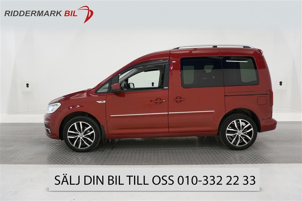 Volkswagen Caddy Life 2.0 TDI Aut GPS Eu6  Värmare Moms